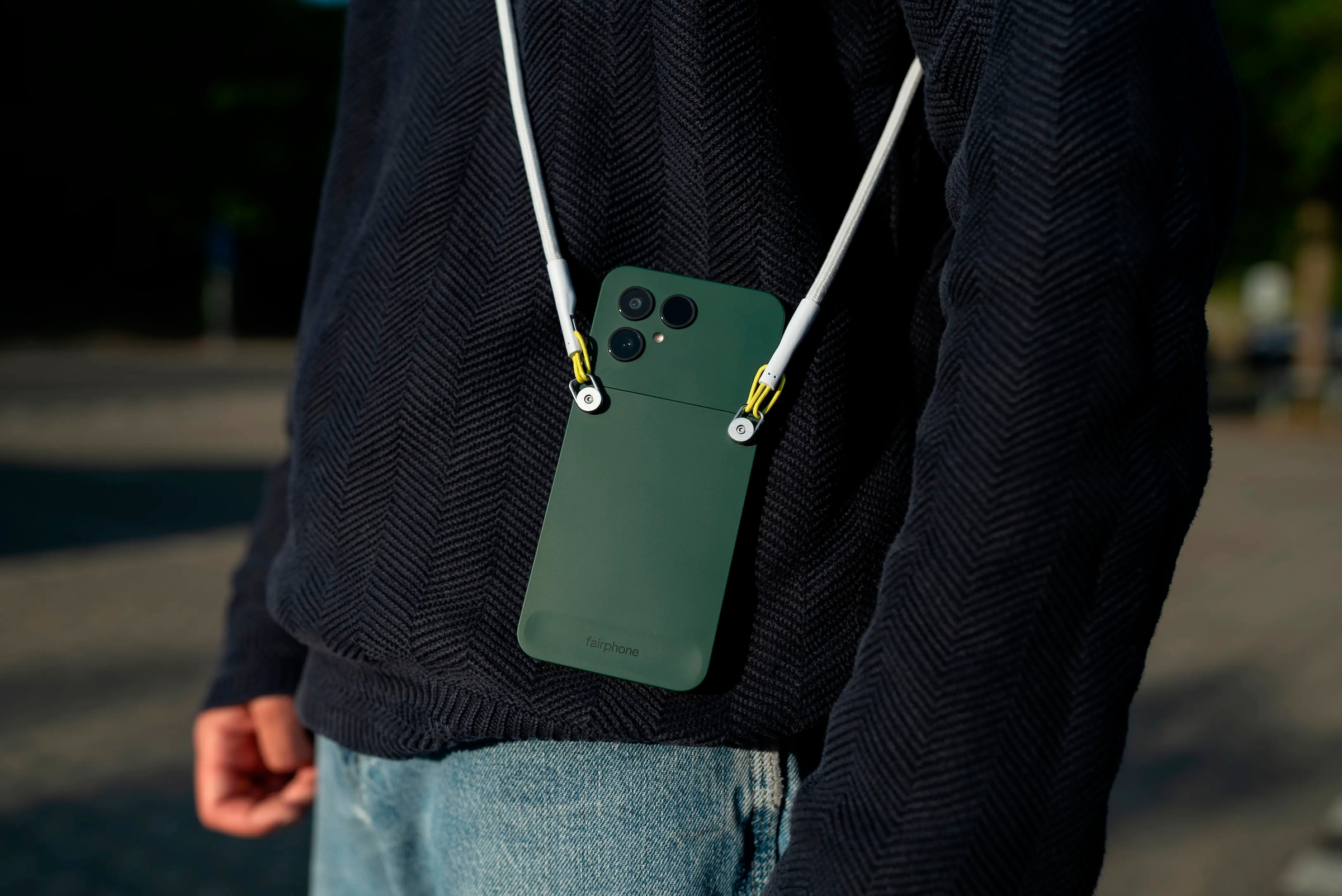 Fairphone Smartphone »Das Fairphone ( Gen. 6 )« Forest Green