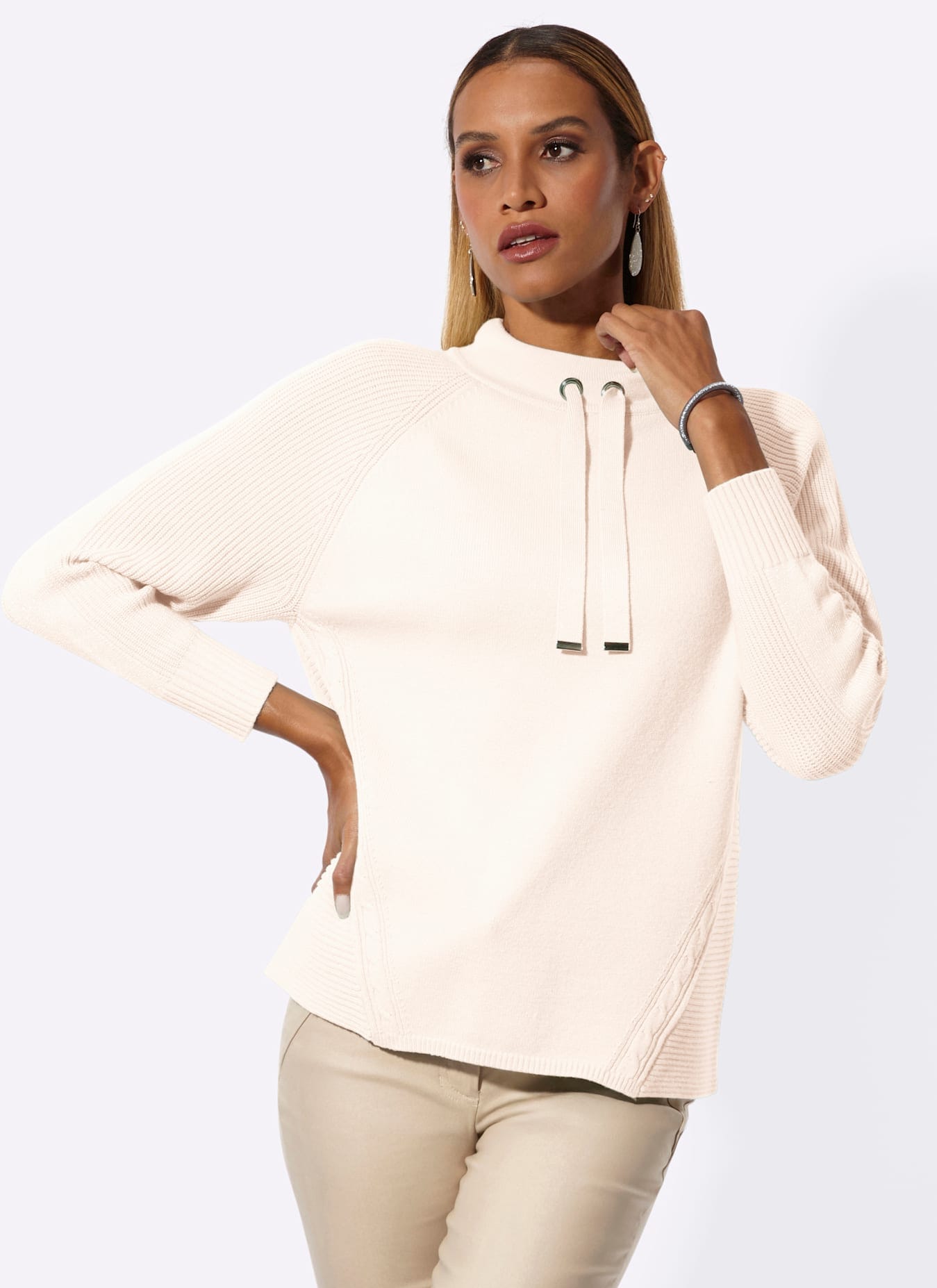 creation L Strickpullover »Modal-Mix-Pullover«