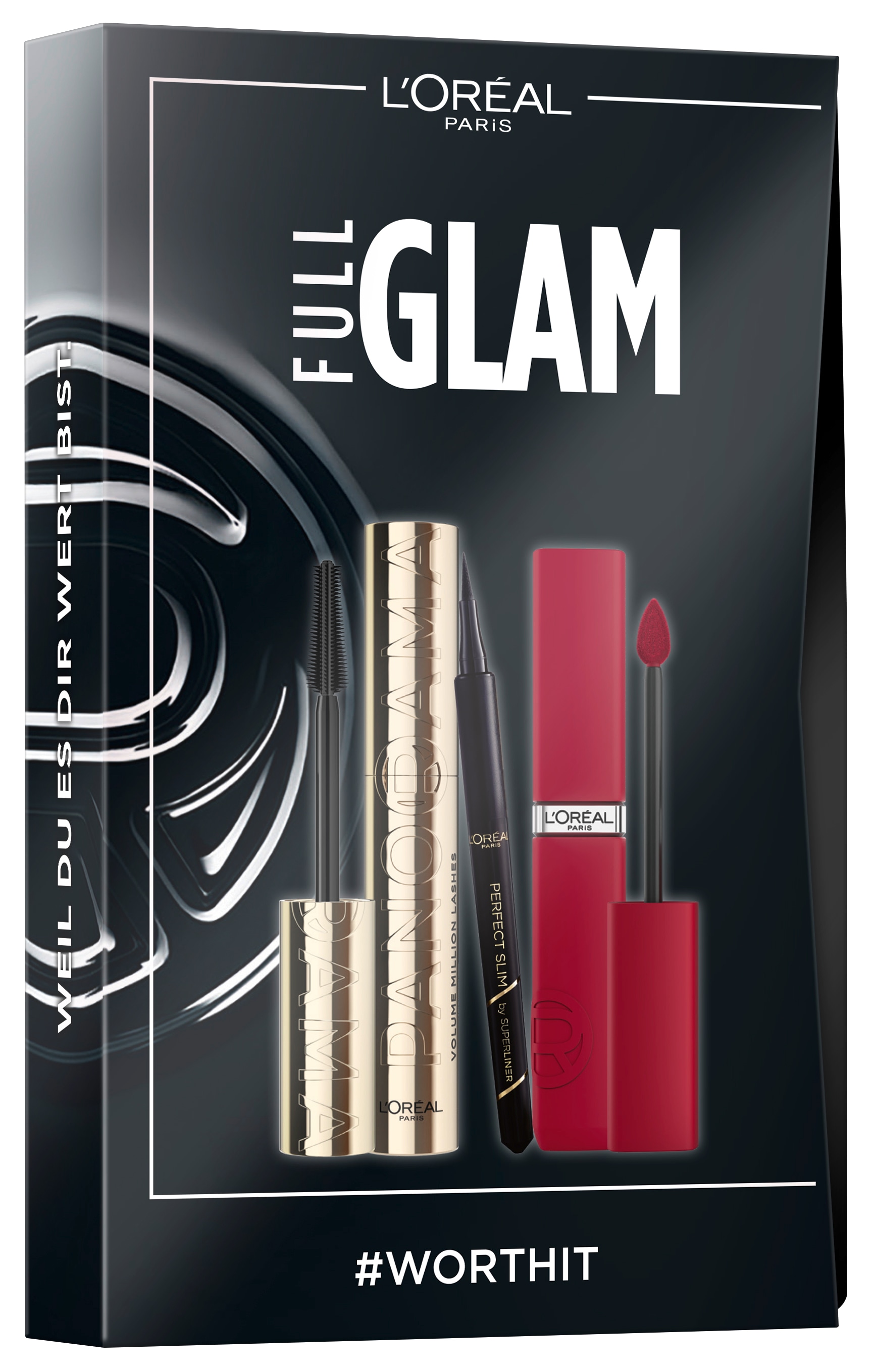 L'ORÉAL PARIS Schmink-Set »L'Oréal Paris Glam Look Make-Up Set«, mit vielseitigen Kombinationsmöglichkeiten