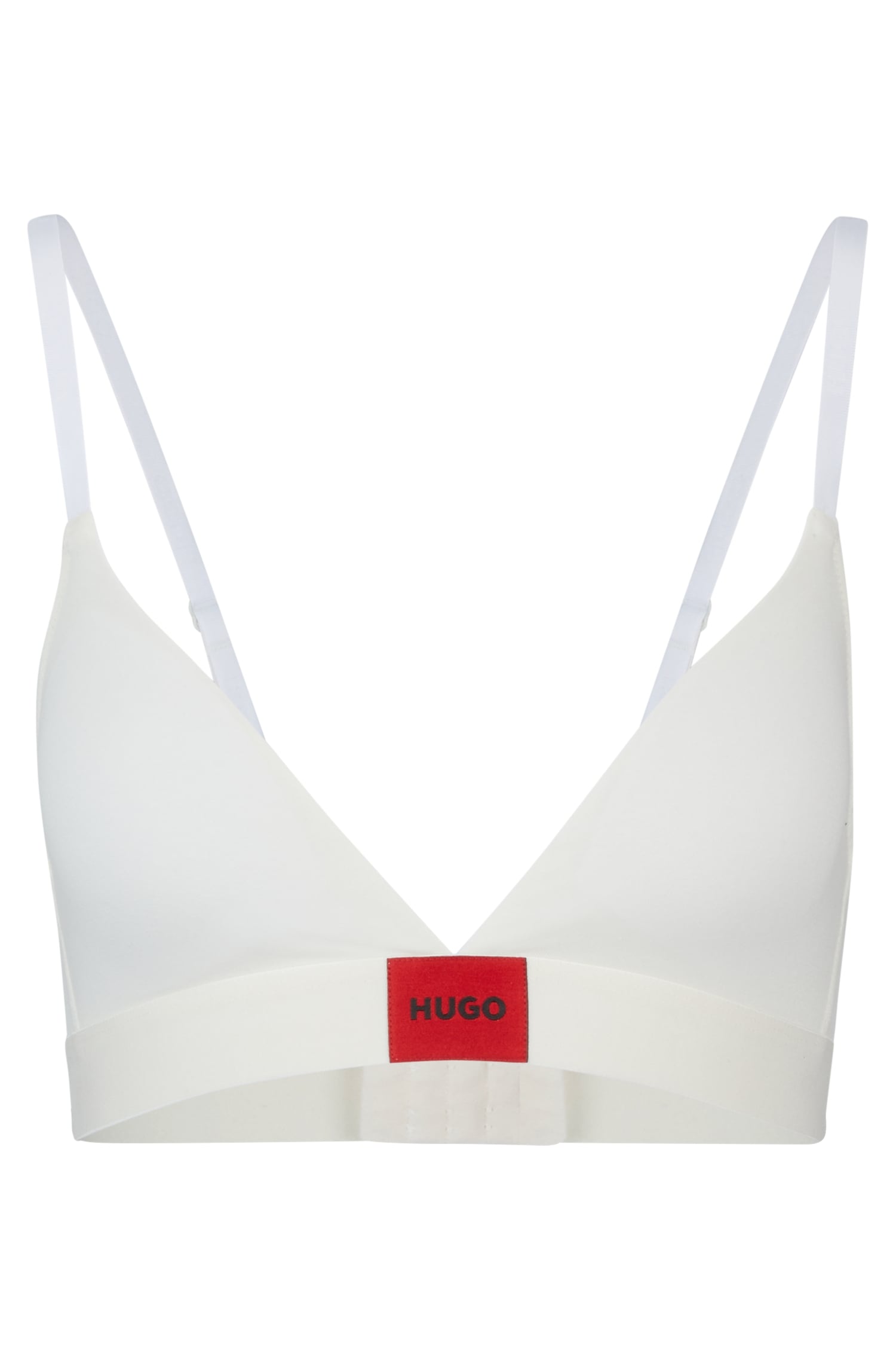 HUGO Underwear Triangel-BH »TRIANGLE RED LABEL«, mit HUGO Logo auf dem Bund