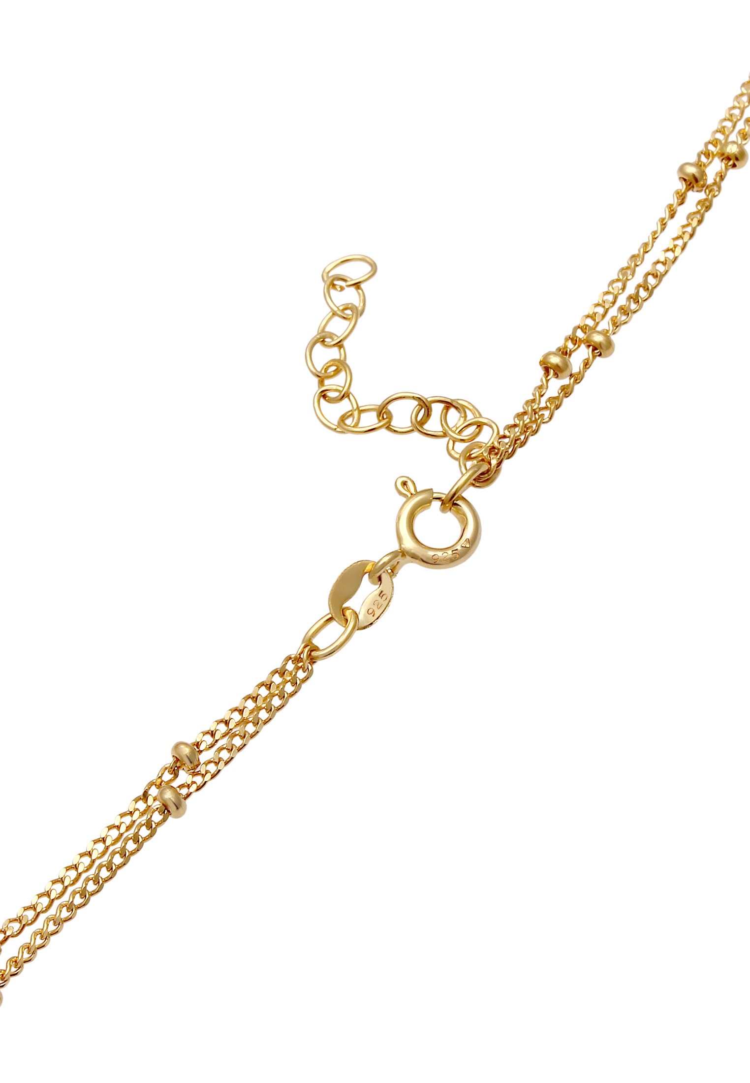 Elli Choker »Halskette Layer Choker Sterne Astro Kugelkette 925 Silber«