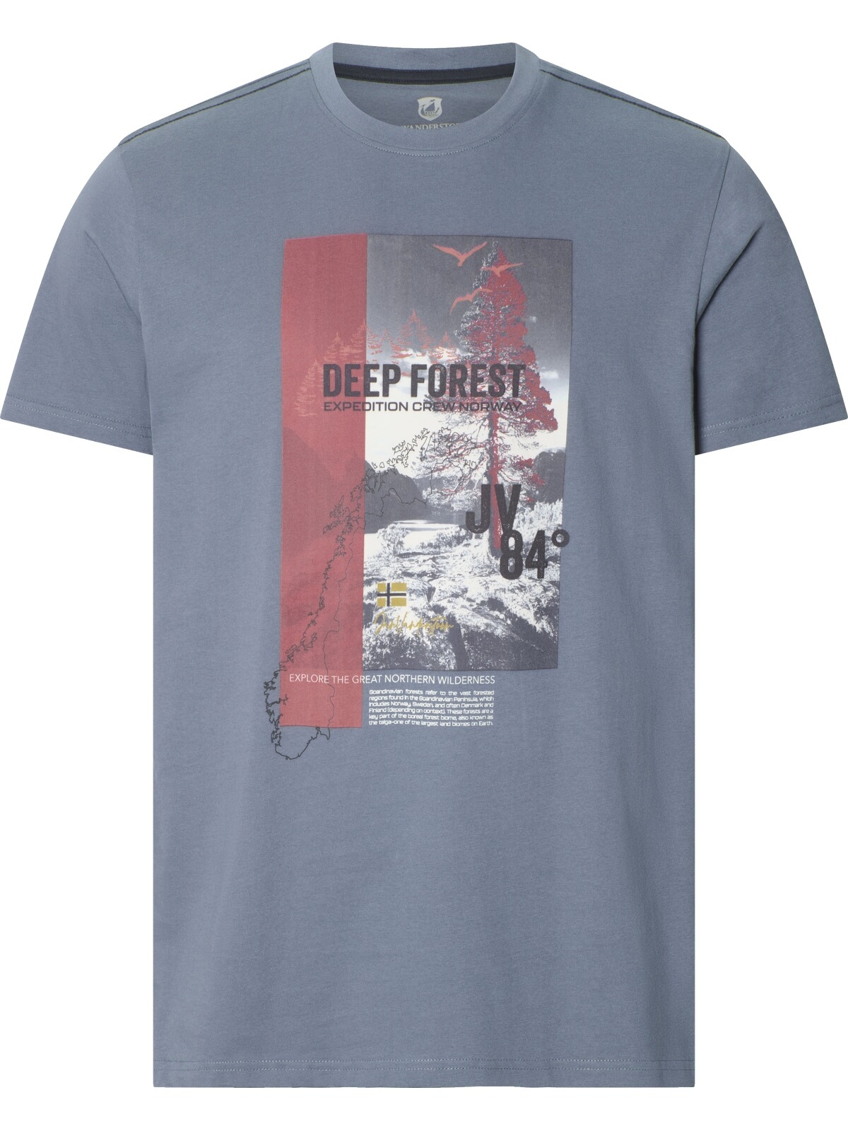Jan Vanderstorm T-Shirt »T-Shirt MELFES«