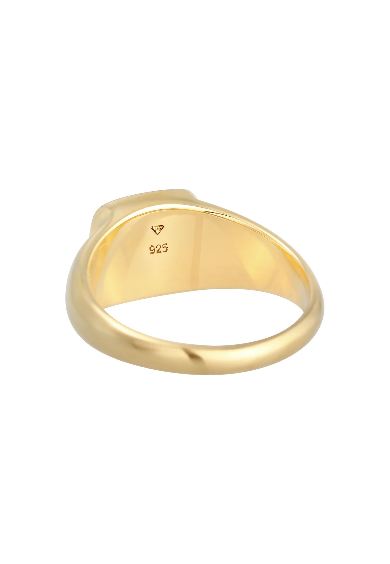 Elli Premium Siegelring »Ring Siegelring Sodalith Quadrat Klassik 925 Silber«