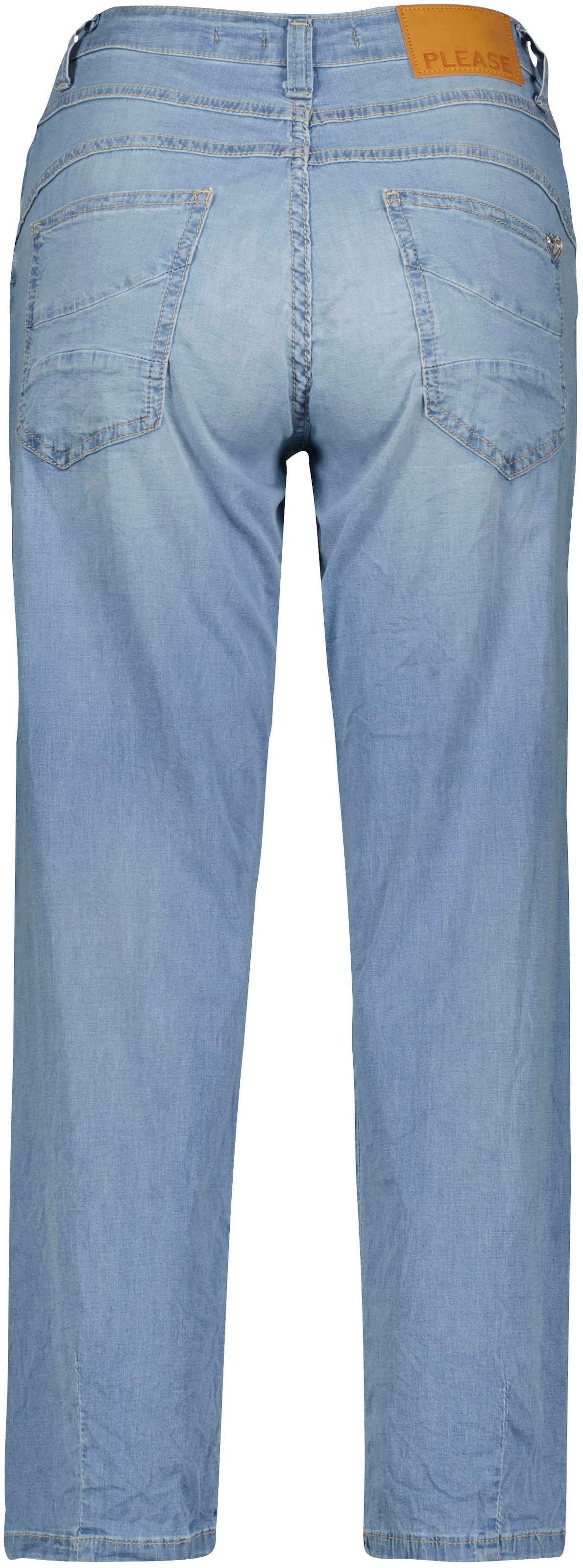 Please Jeans Boyfriend-Hose, in leichter Chambray Denim Qualität