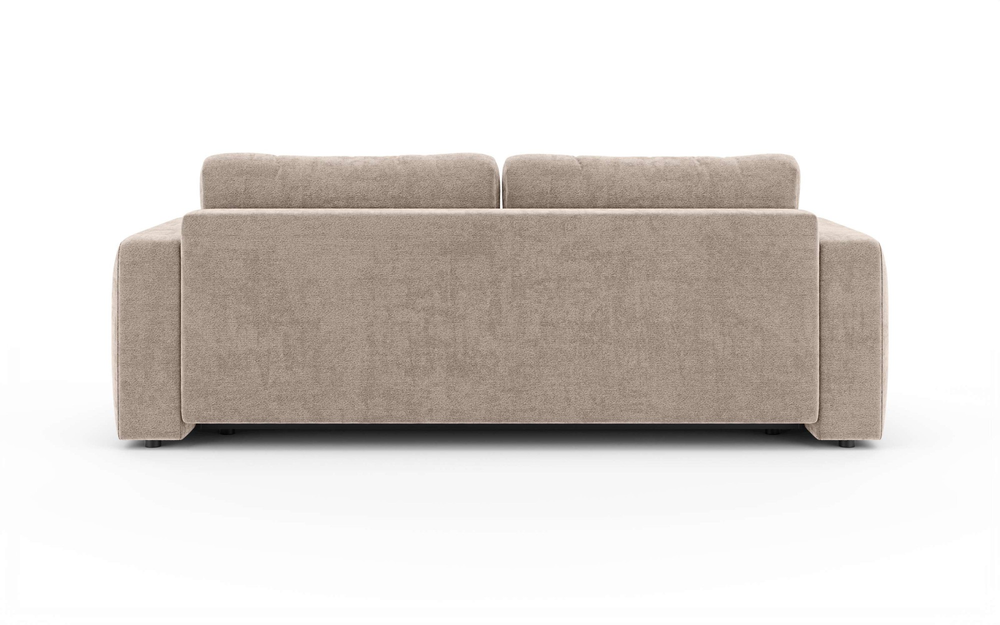 OTTO home 3-Sitzer »JONNO Schlafsofa mit Bettkasten, komfortables Sitzgefühl, Breite 242cm« Liegefläche 150x193cm, inklusive Rückenkissen, moderne Steppung