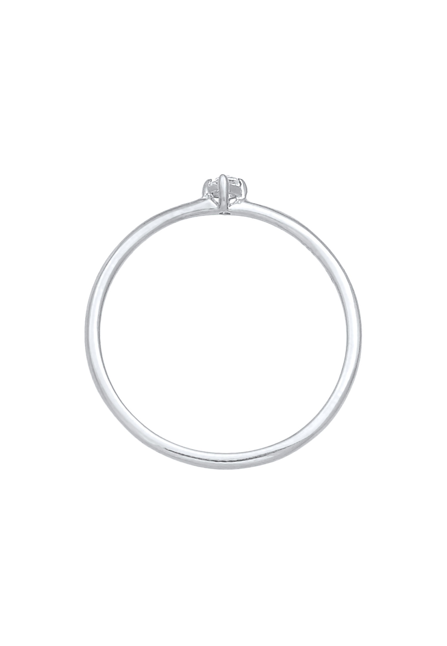 Elli Premium Verlobungsring »Ring Stapelring Topas Solitär Verlobung 925 Silber«