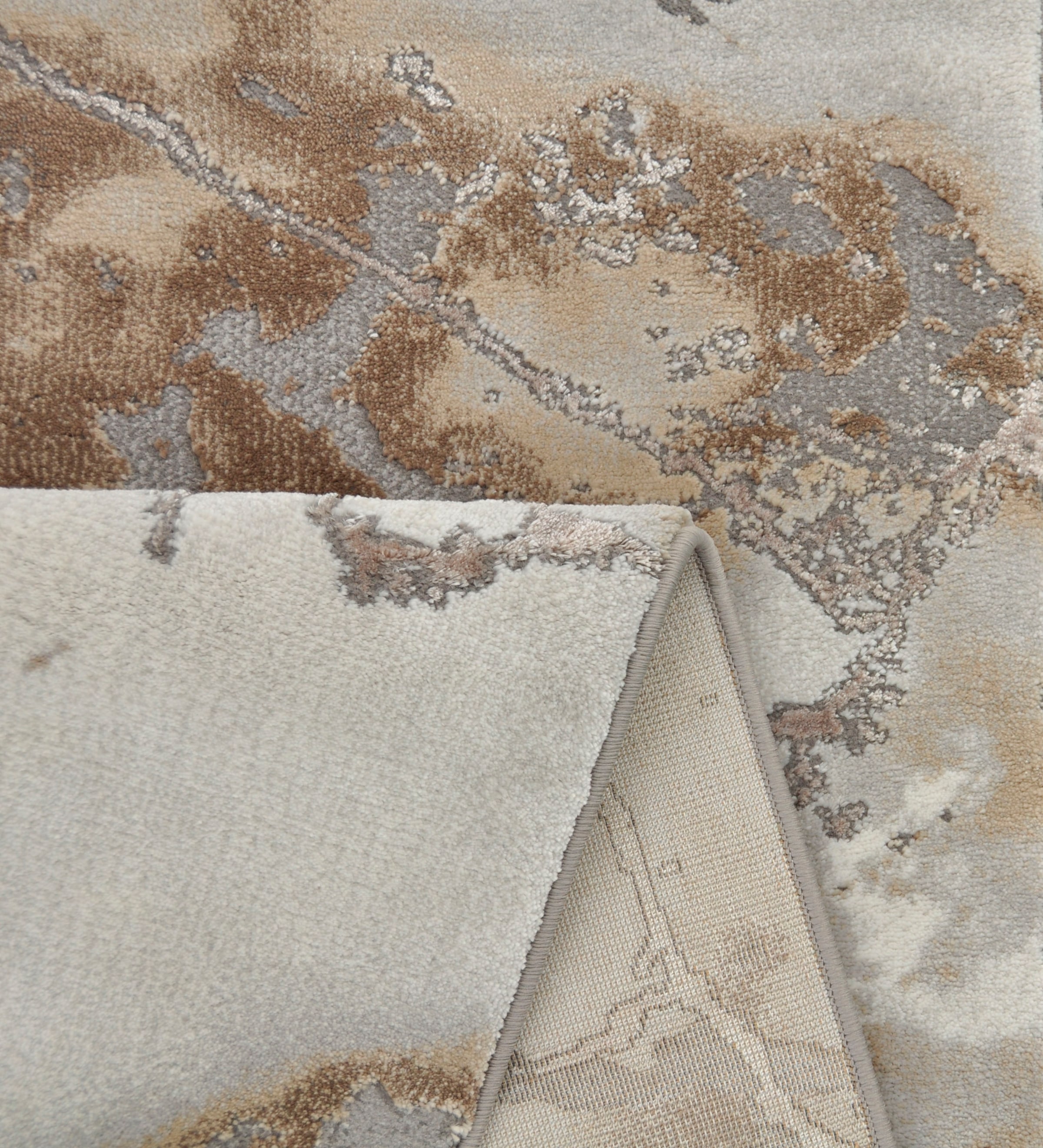 merinos Teppich »Craft 23270«, rechteckig, 12 mm Höhe, Wohnzimmer, moderne Marmor Optik