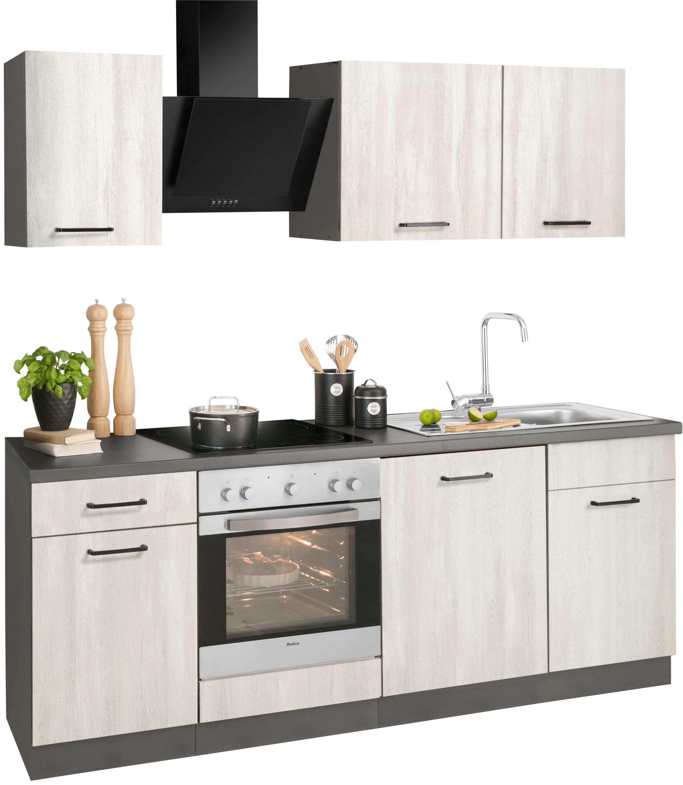 wiho Küchen Küchenzeile »Esbo«, ohne E-Geräte, Breite 220 cm bestellen im  OTTO Online Shop
