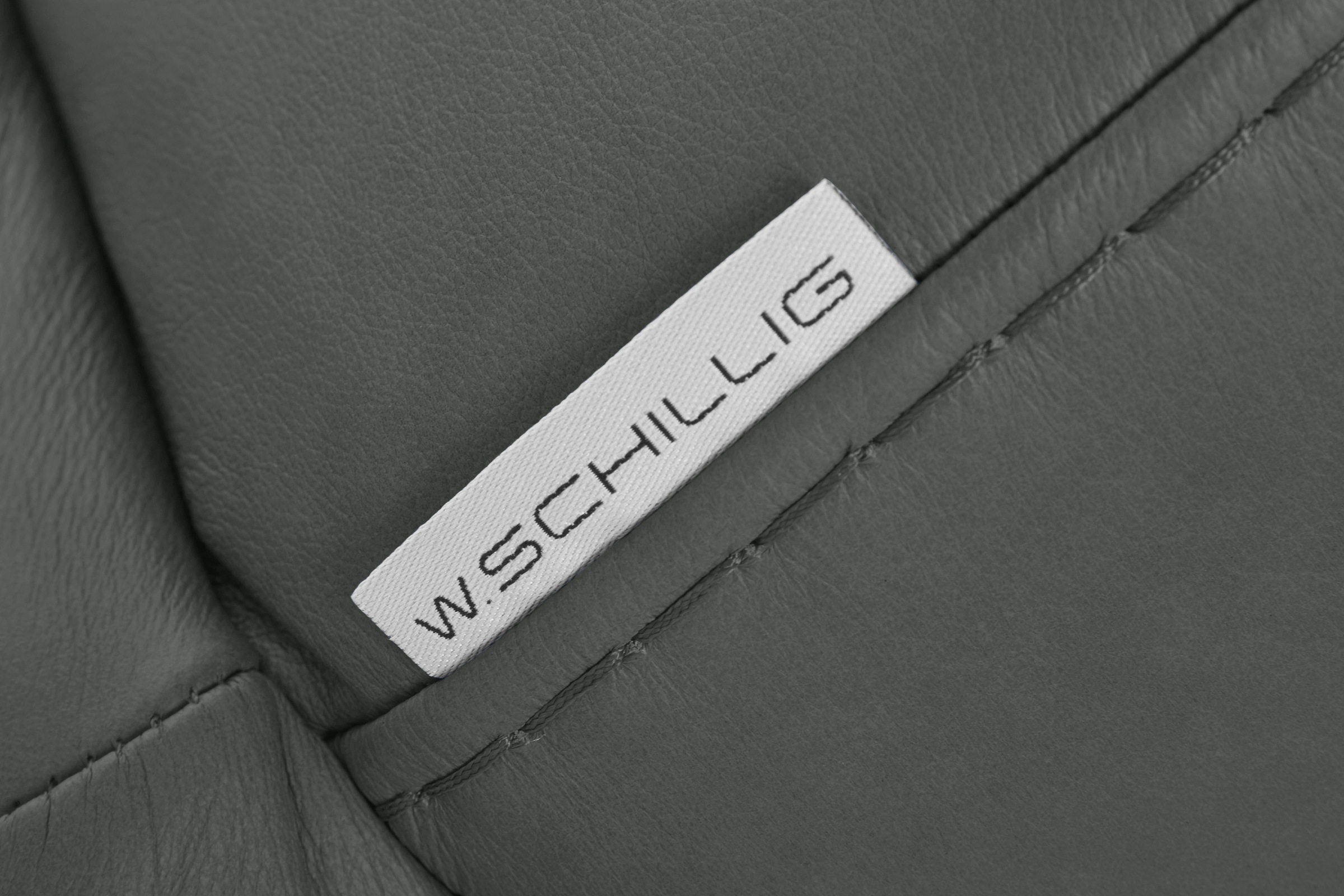 W.SCHILLIG 2,5-Sitzer »montanaa«, mit Metallfüßen in Chrom glänzend, Breite 232 cm