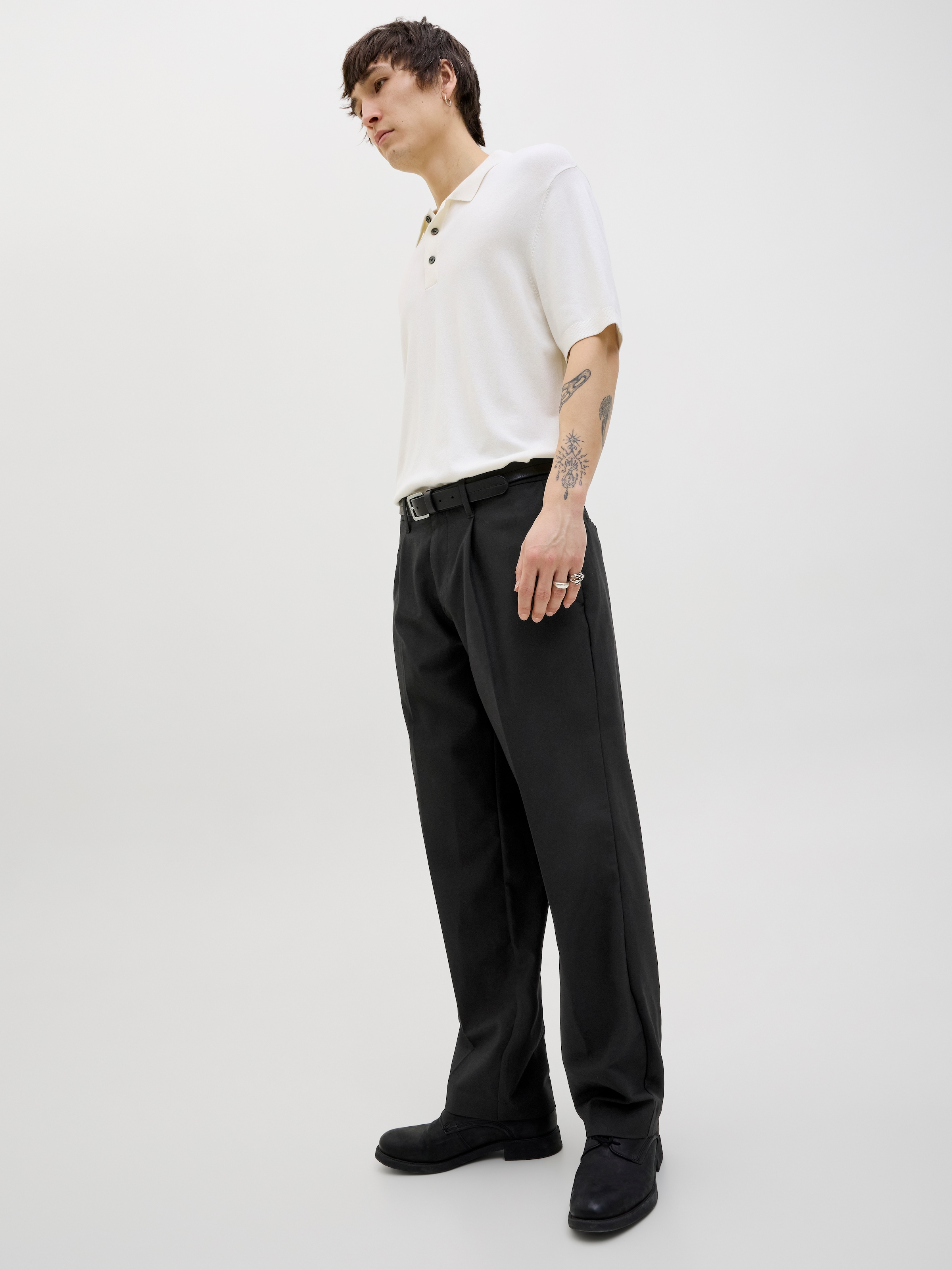 Jack & Jones Chinohose »JPRCCKARL JJCAMERON PLEATED CHINO NOOS«