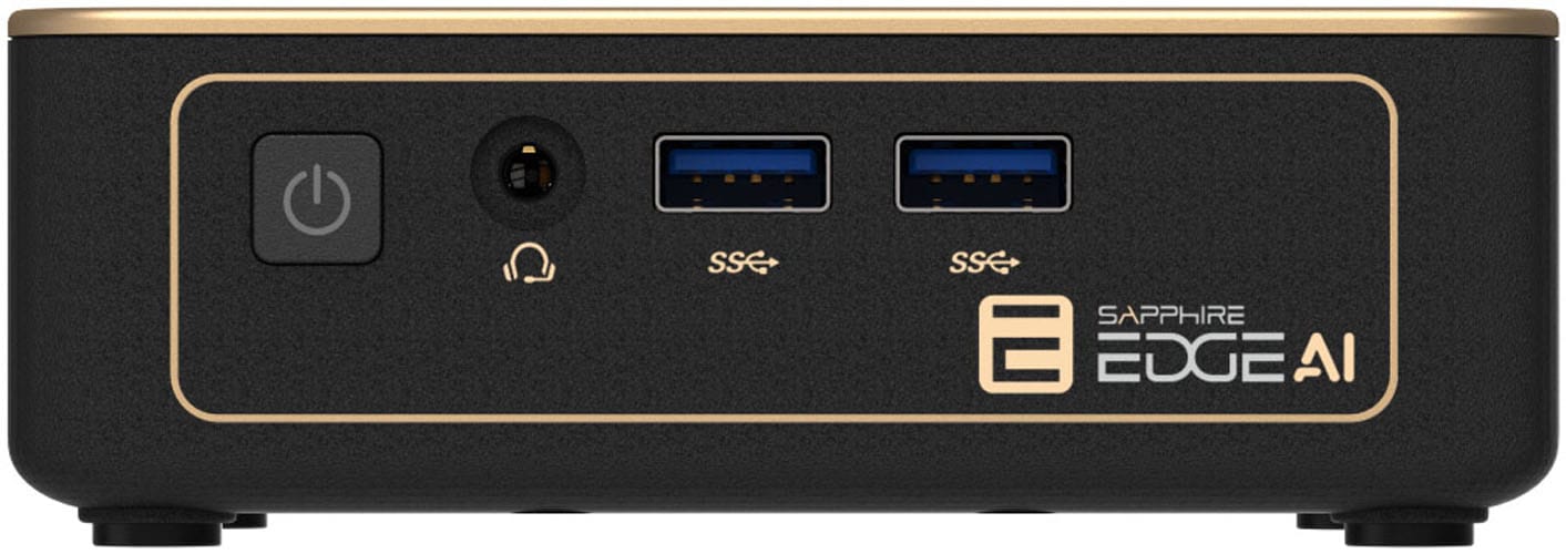 Sapphire Barebone-PC »EDGE AI 350«
