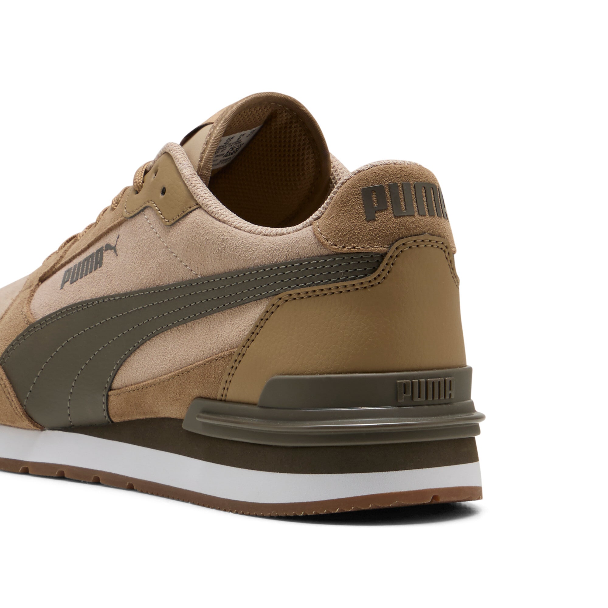 PUMA Sneaker »ST RUNNER V4 SD«  mit Retro-Style, aus Leder, mit SOFTFOAM+ Einlegesohle