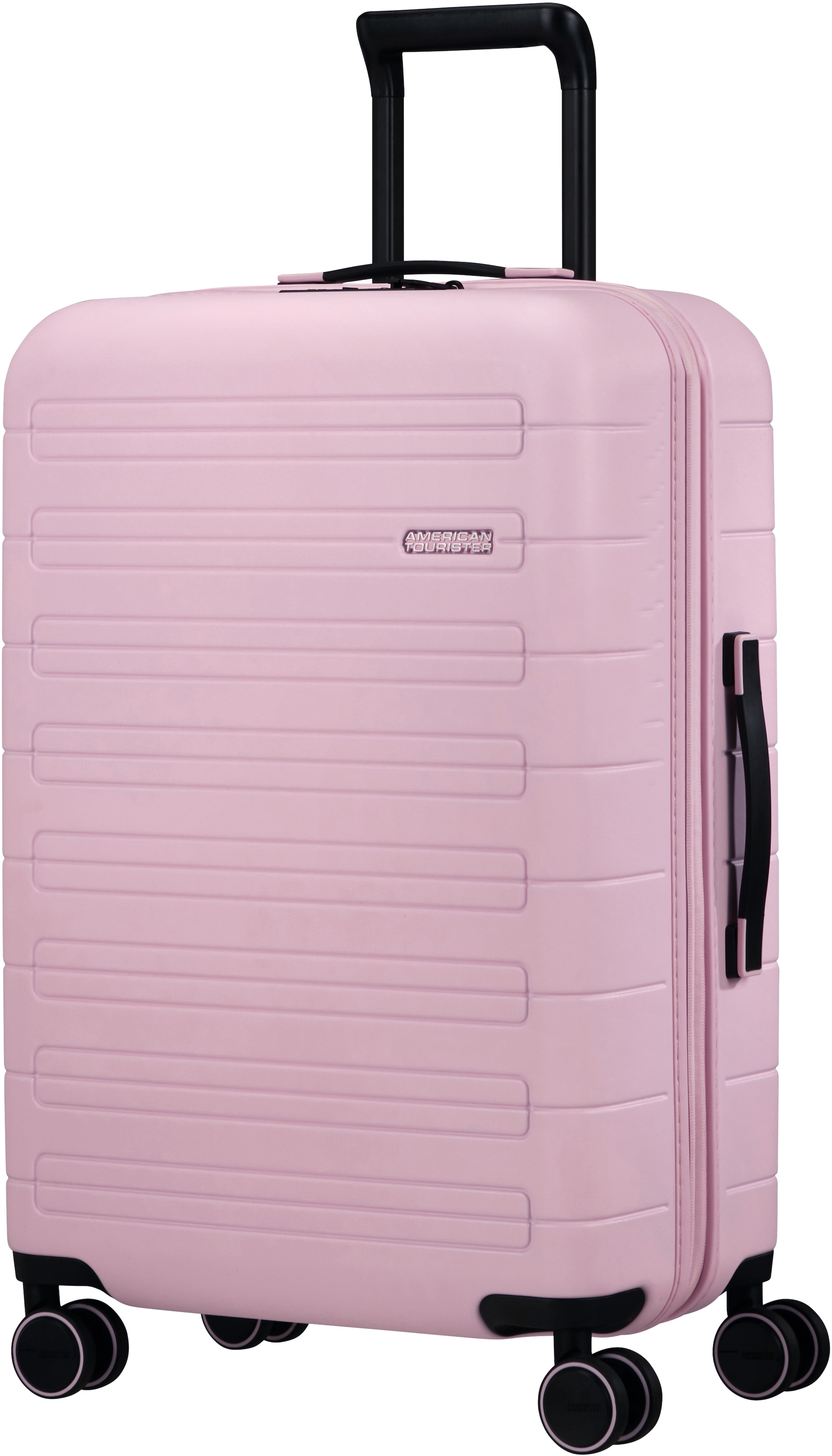 American Tourister® Hartschalen-Trolley »NOVASTREAM, 67 cm«, 4 Rollen, Reisekoffer Großer Koffer TSA-Zahlenschloss mit Volumenerweiterung