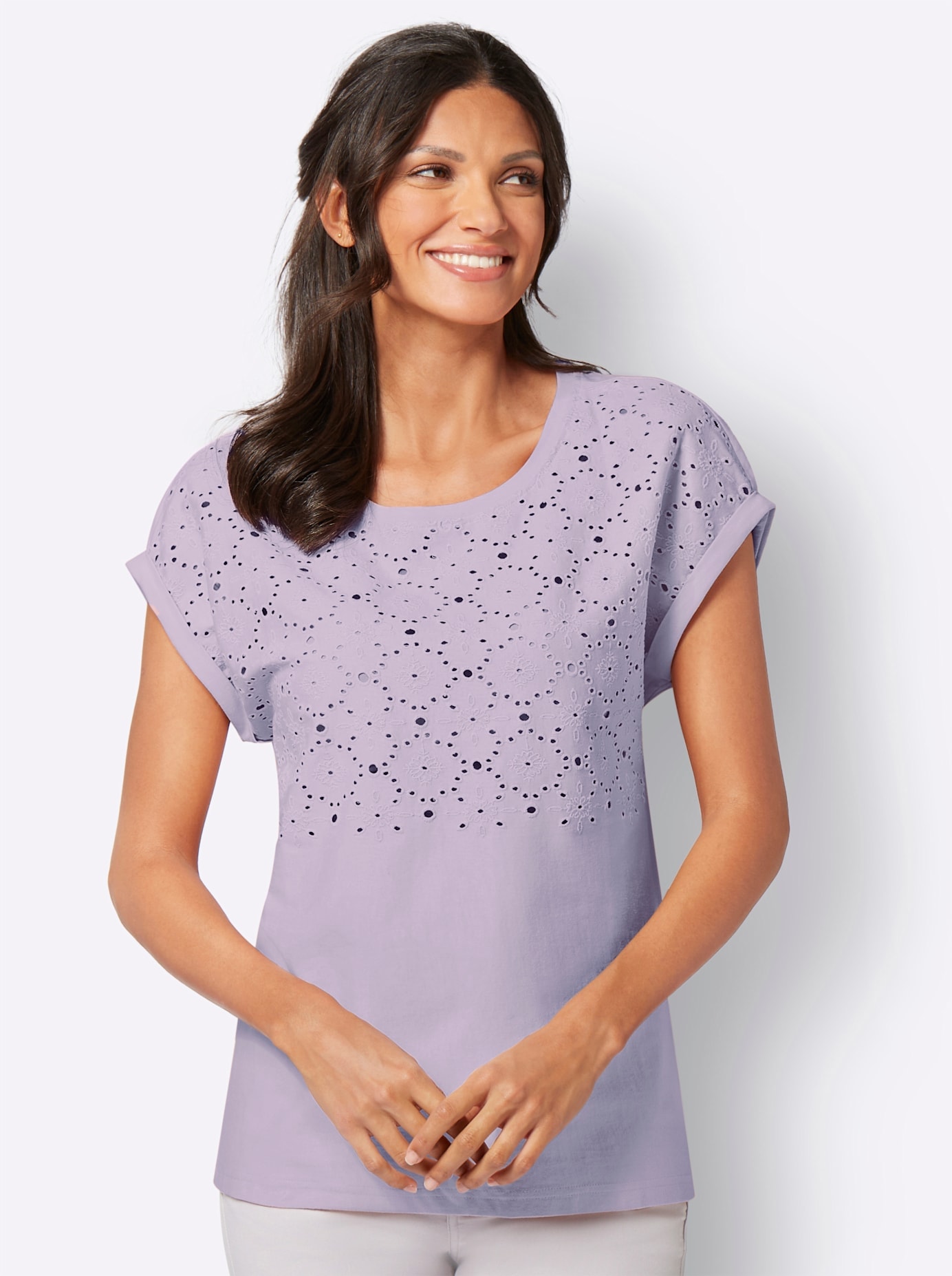 Classic Basics Rundhalsshirt »Rundhals-Shirt«, (1 tlg.)