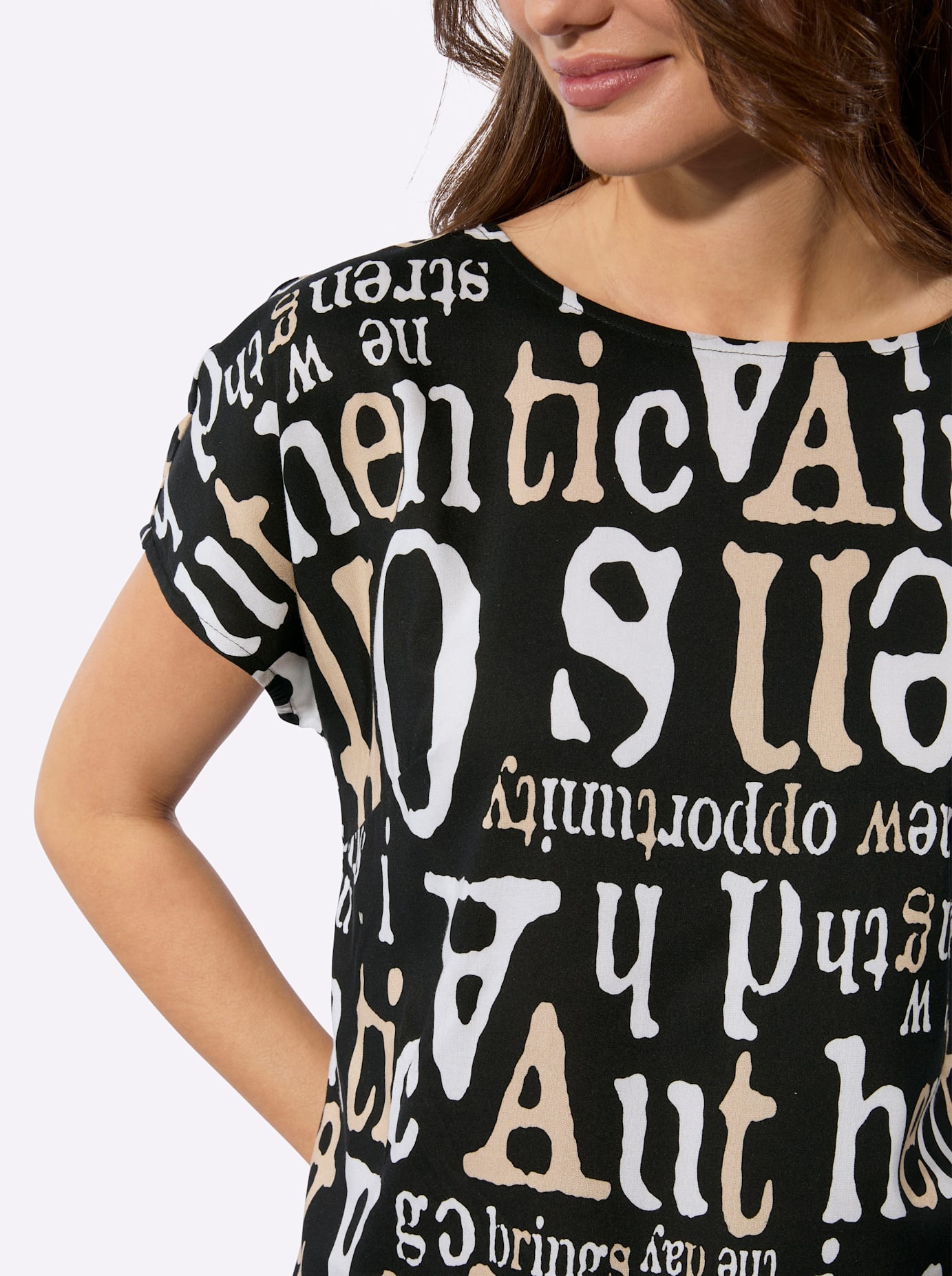 Inspirationen Druckbluse