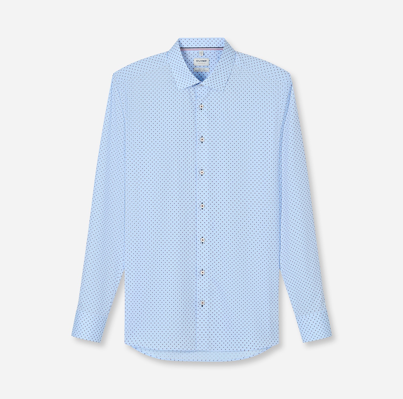 OLYMP Langarmhemd »Level Five« Businesshemd, body fit, Kentkragen