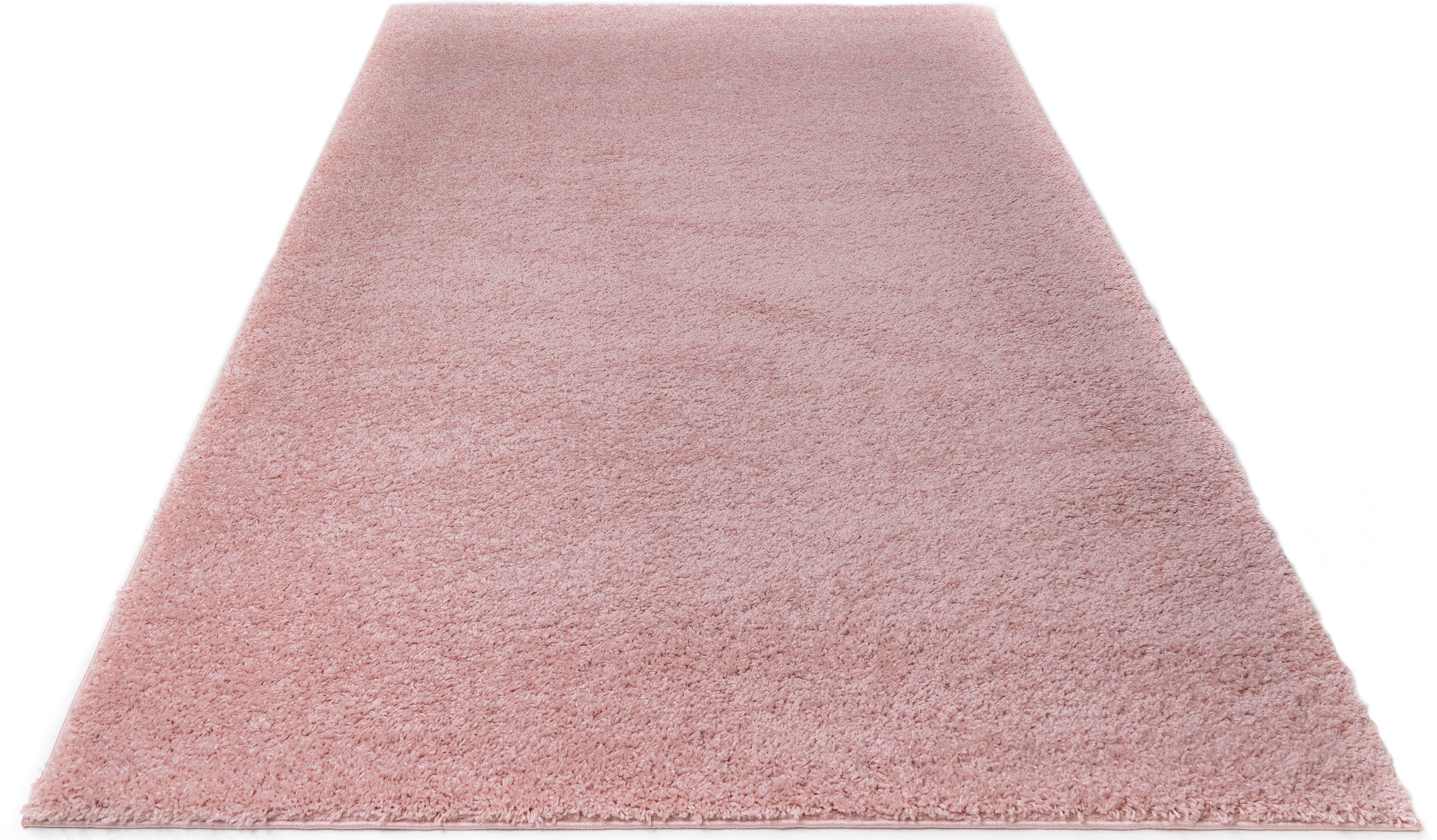 Bruno Banani Hochflor-Teppich »Shaggy Soft«, rechteckig, 30 mm Höhe, gewebt, Uni Farben, besonders weich und kuschelig