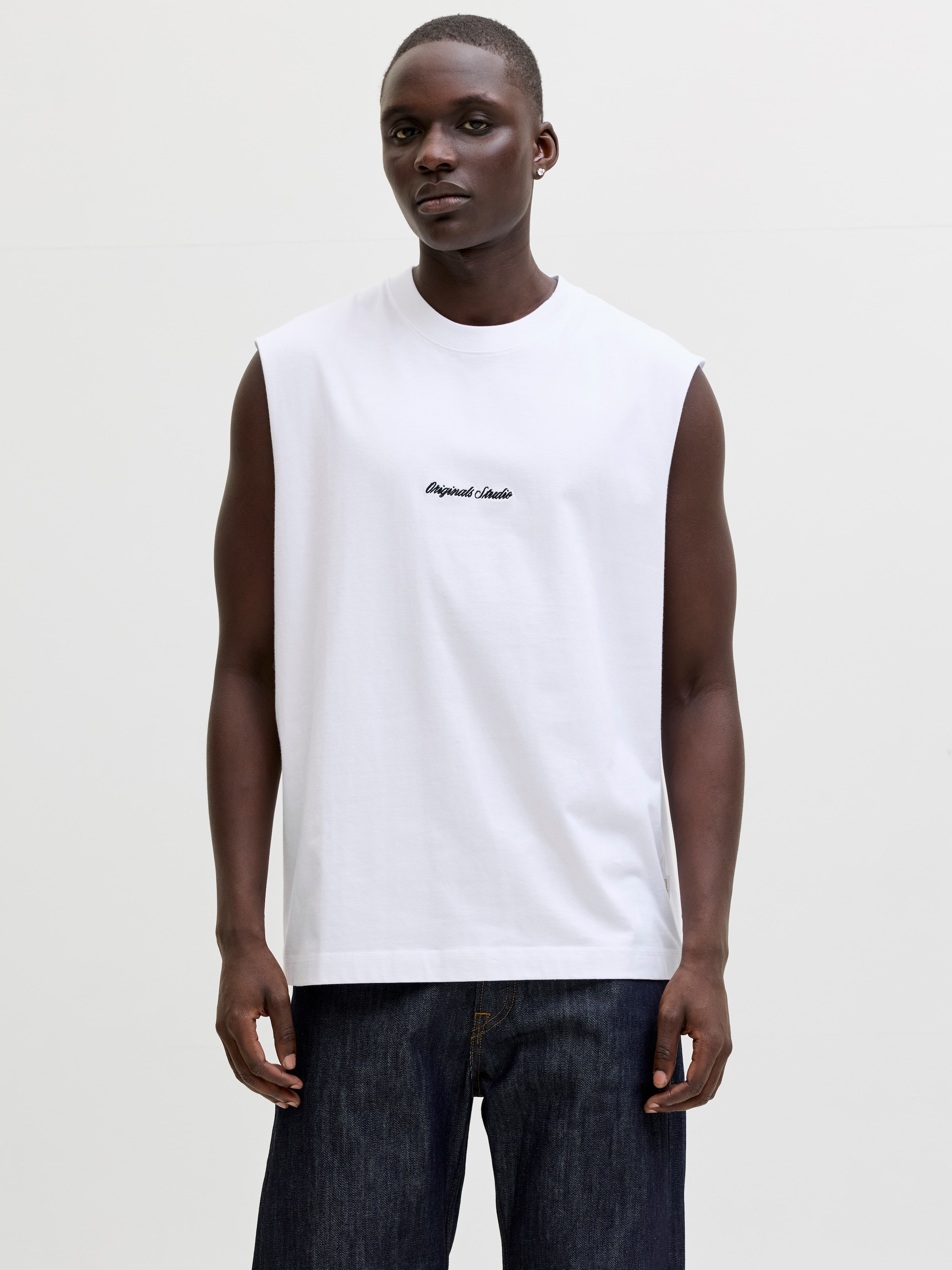 Jack & Jones T-Shirt »JORNORREBRO EMB TEE SL CREW NECK LN« Baumwolle, relaxed fit