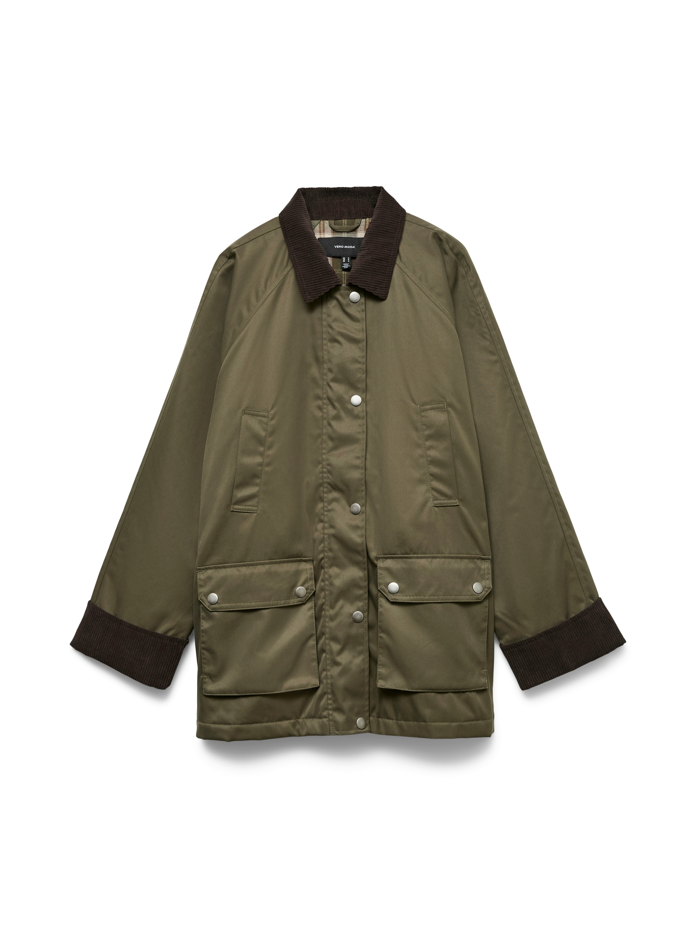 Vero Moda Langjacke »VMWALES JACKET NOOS« Kunstfaser
