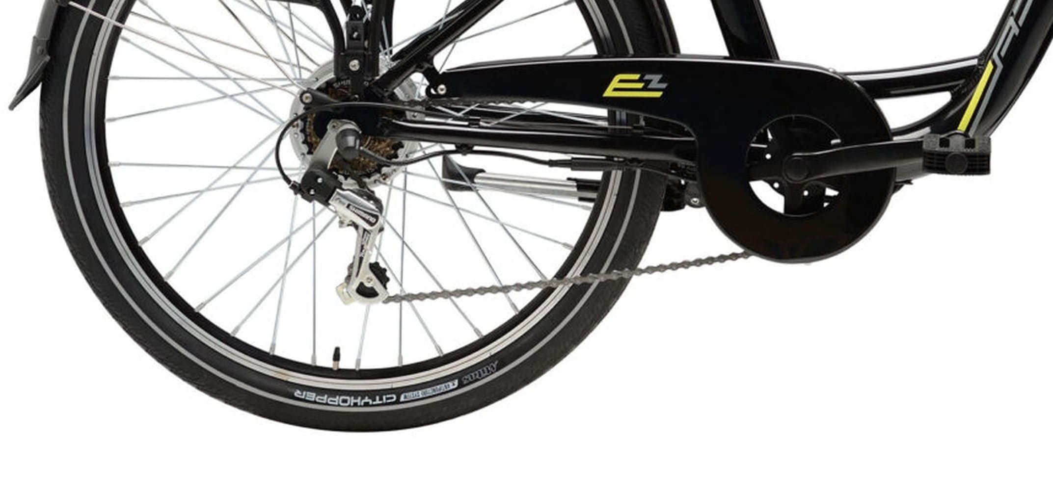 Adriatica E-Bike »Elektro-Cityike E2 26 Zoll, Black«