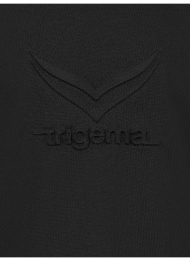 Trigema T-Shirt »TRIGEMA Heavy Oversized T-Shirt mit 3D-Motiv«, (1 tlg.)