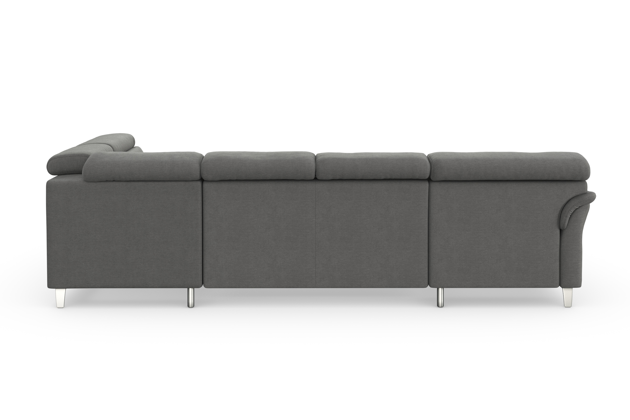 sit&more Wohnlandschaft »Marano U-Form«, inklusive Kopfteilverstellung, wahlweise mit Bettfunktion, Bettkasten