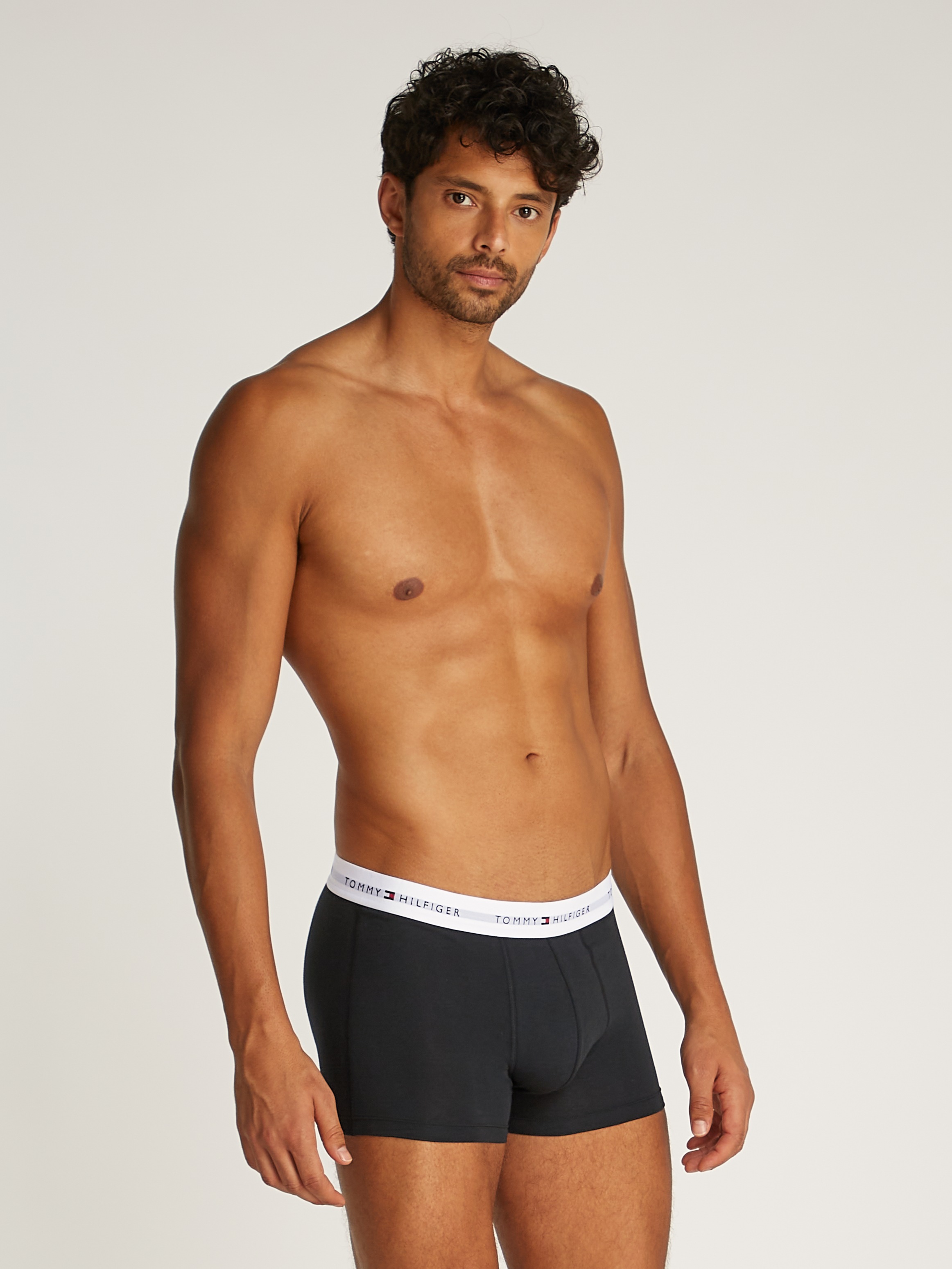 Tommy Hilfiger Underwear Trunk »7P TRUNK«, (Packung, 7 St., 7er), mit Logobund