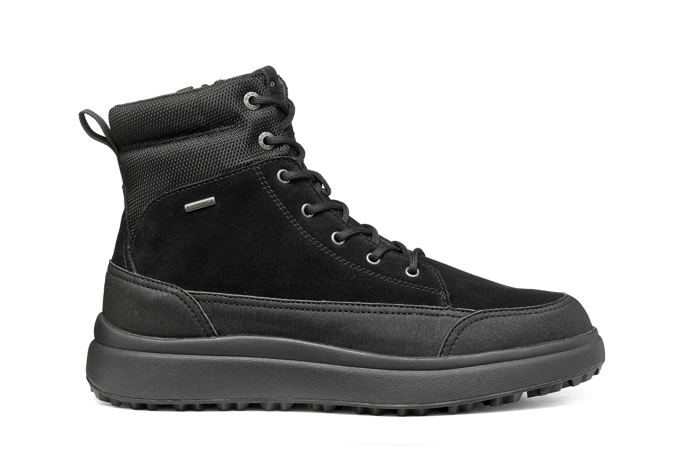 Geox Winterboots »U GRANITO + GRIP B A«  sportiver Winterstiefel, Schnürboots mit Warmfutter