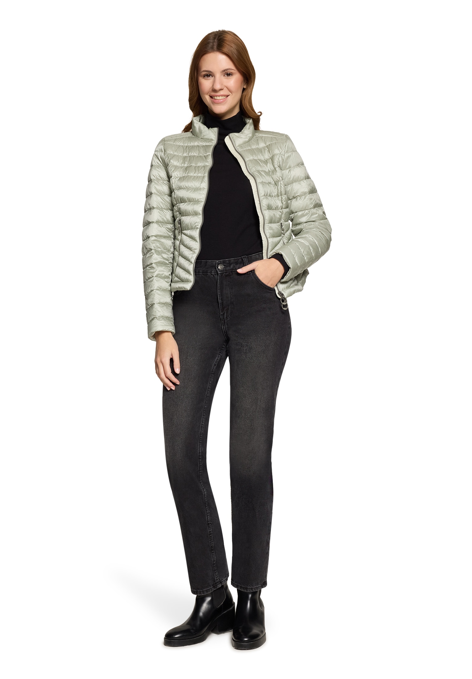 Gil Bret Steppjacke mit Stehkragen