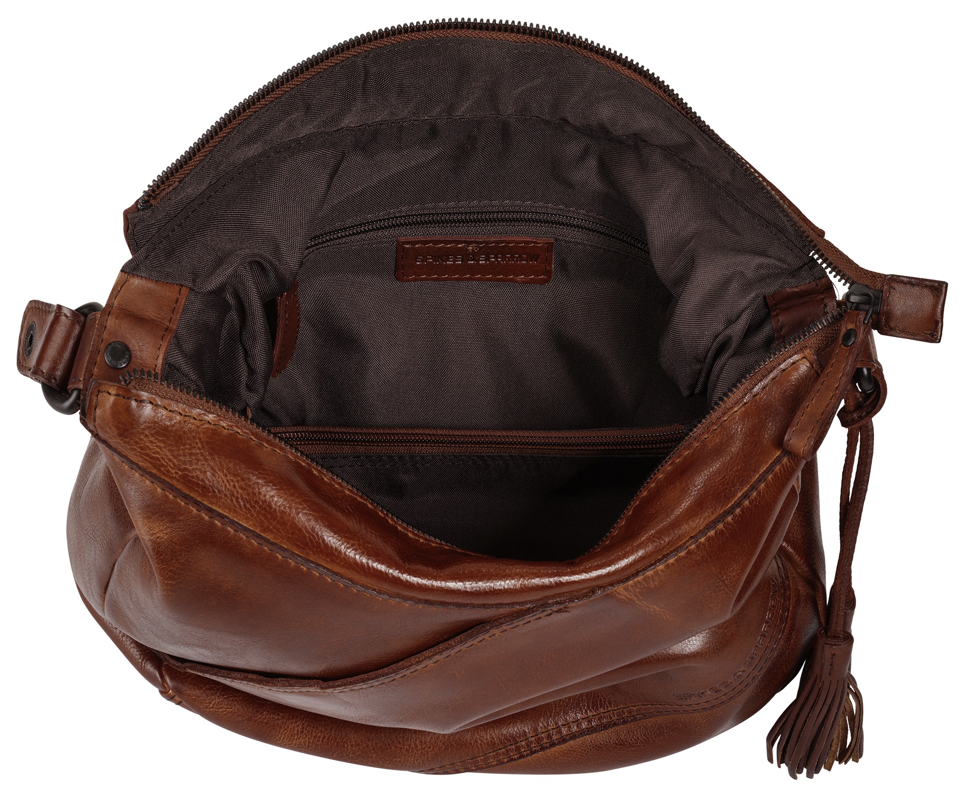 Spikes & Sparrow Umhängetasche echt Leder