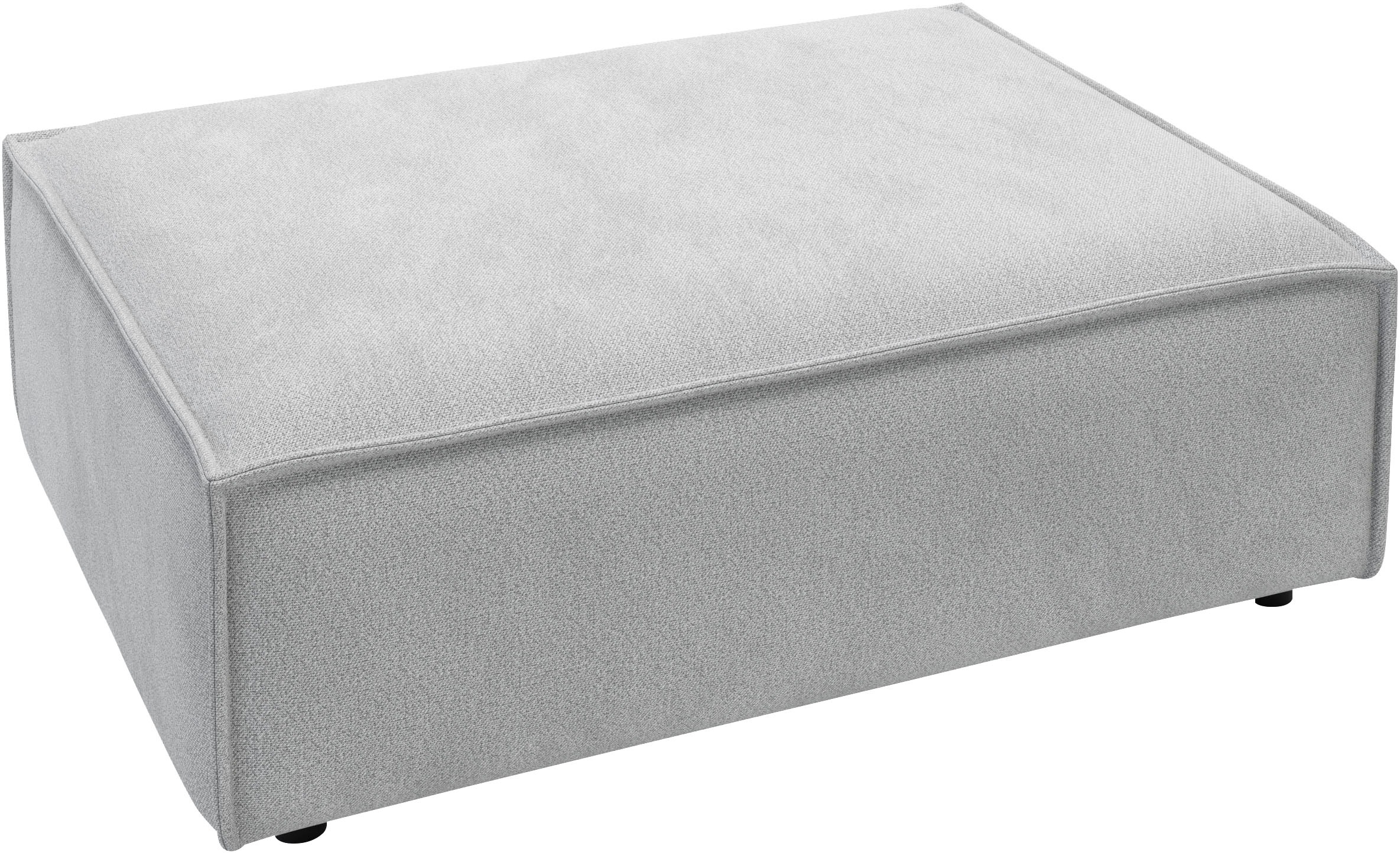 Places of Style Polsterhocker »Watertown, XXL Hockerbank passend zum Sofa - ideal als Beistellmodul«, erweiterbare Hockerbank mit weicher Polsterung