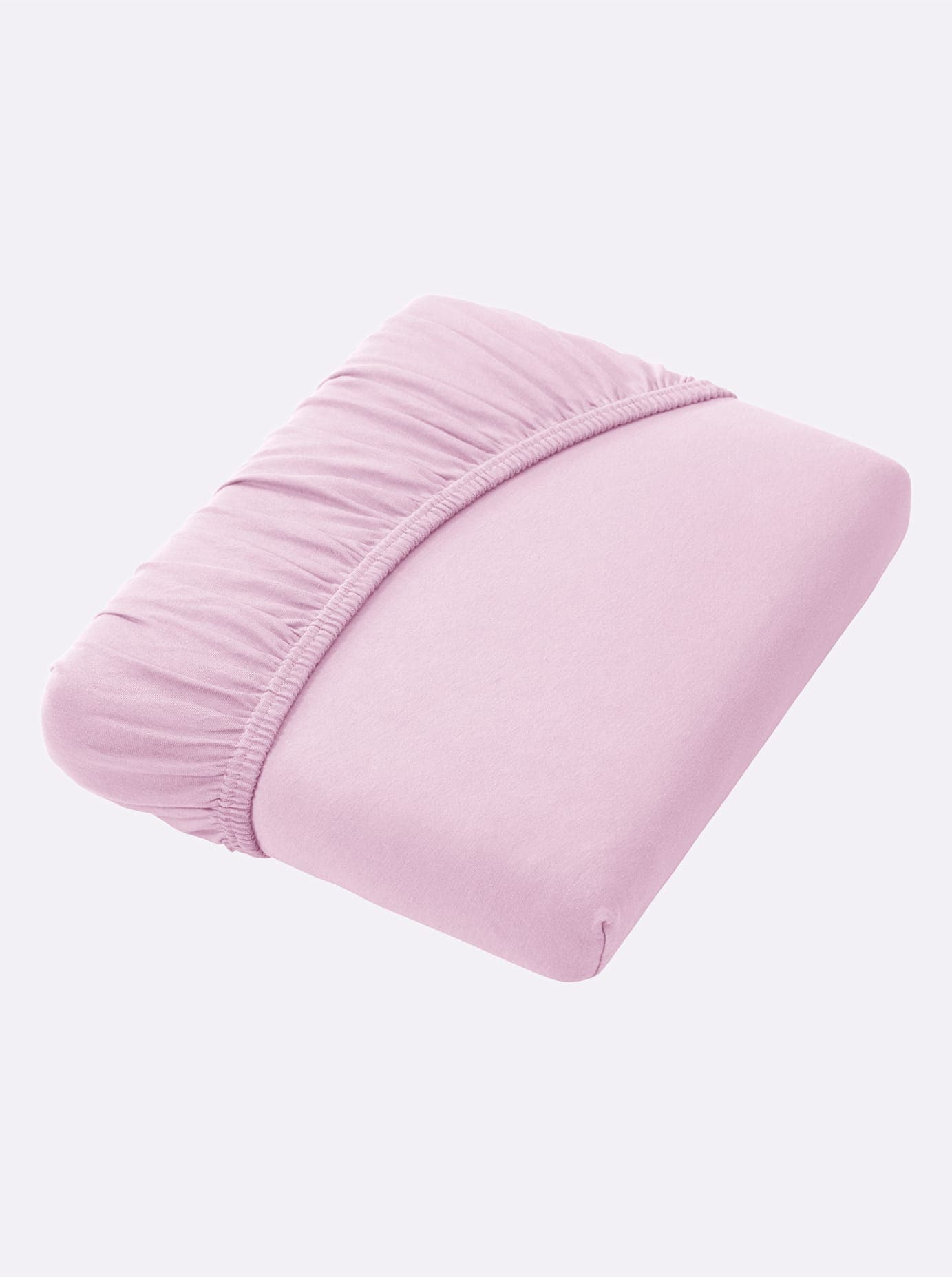 Wäschepur Betttuch in lila