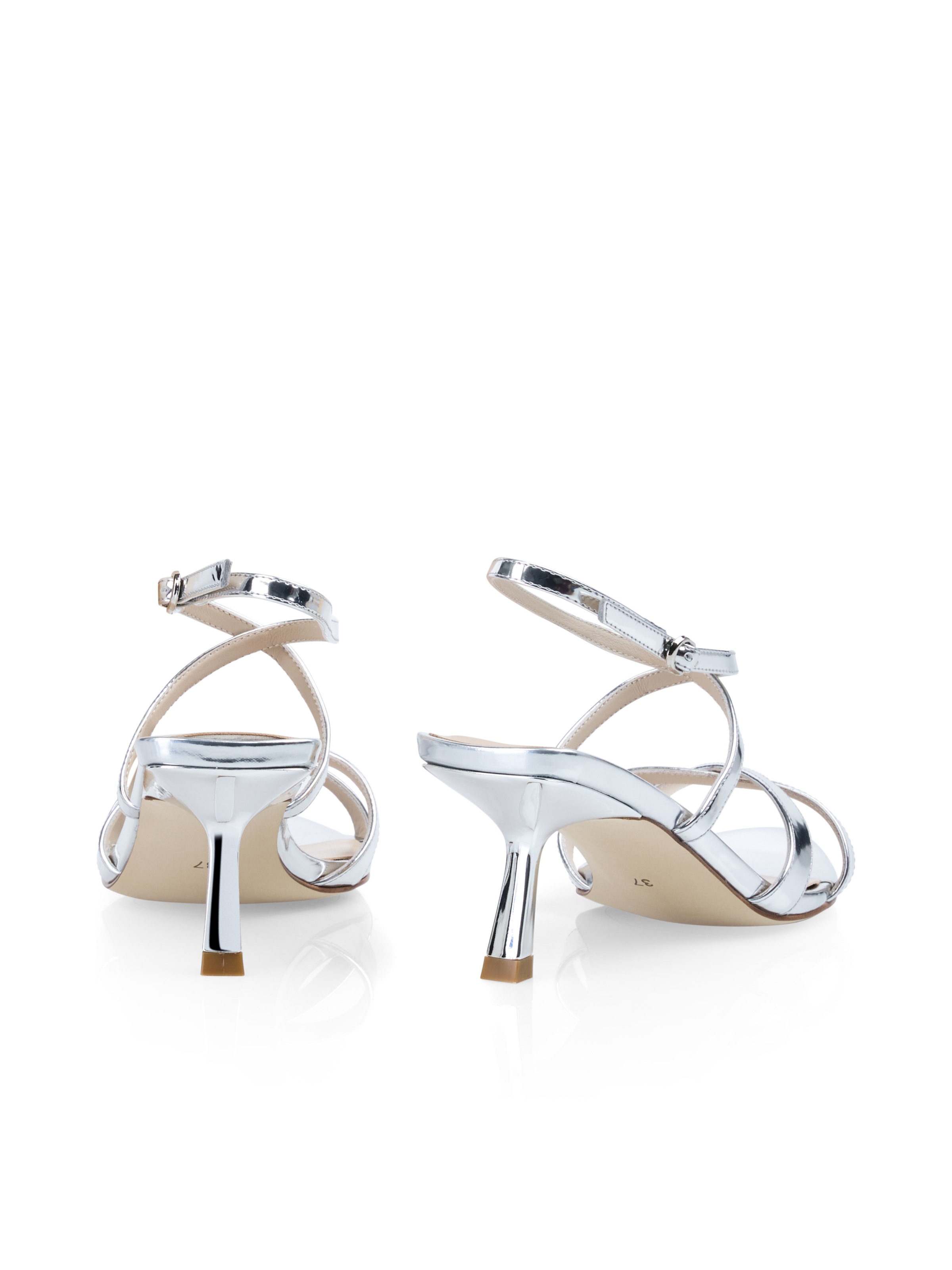 Marc Cain Sandalette »Dewdrop Dreams«, Partyschuh, Stiletto mit verstellbarer Schnalle
