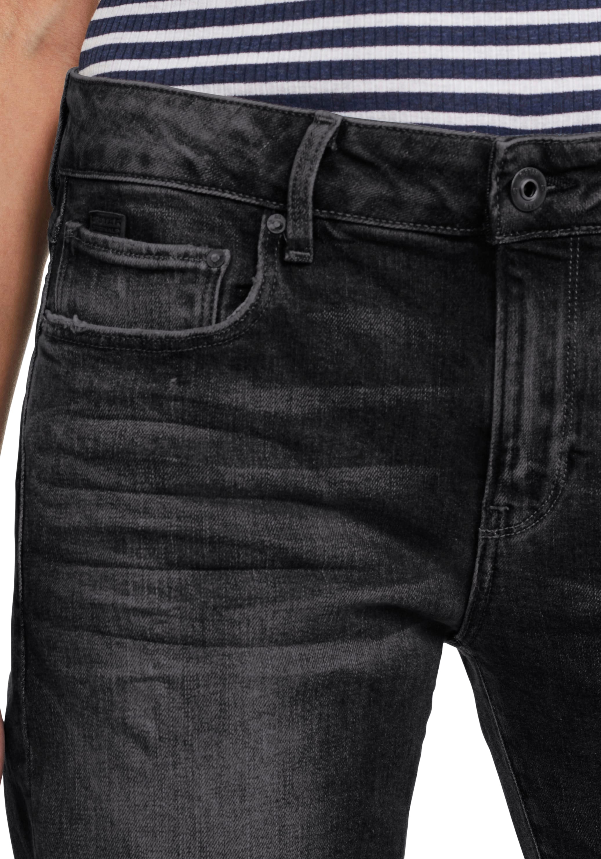 G-STAR Boyfriend-Jeans »Kate Boyfriend«, mit authentischen Used Effekten