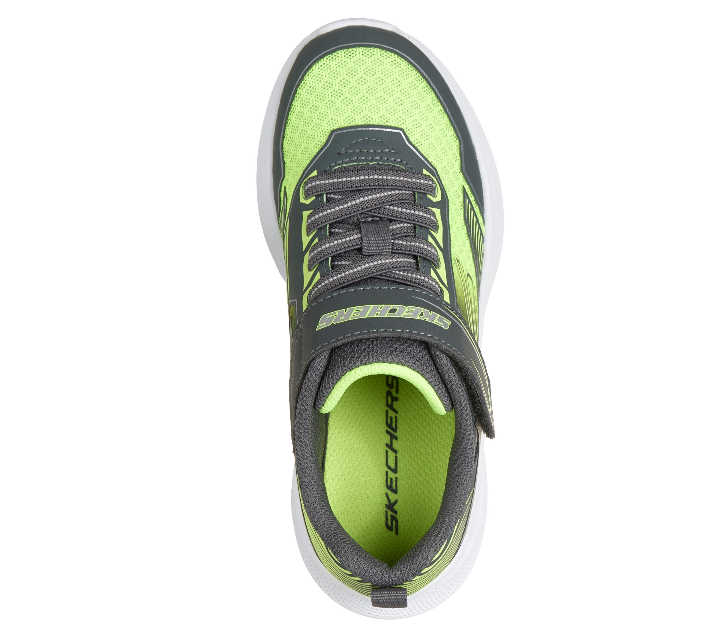 Skechers Sneaker »MICROSPEC VELOCITY«  Klettschuh, Schlupfschuh, Grössenschablone zum Download