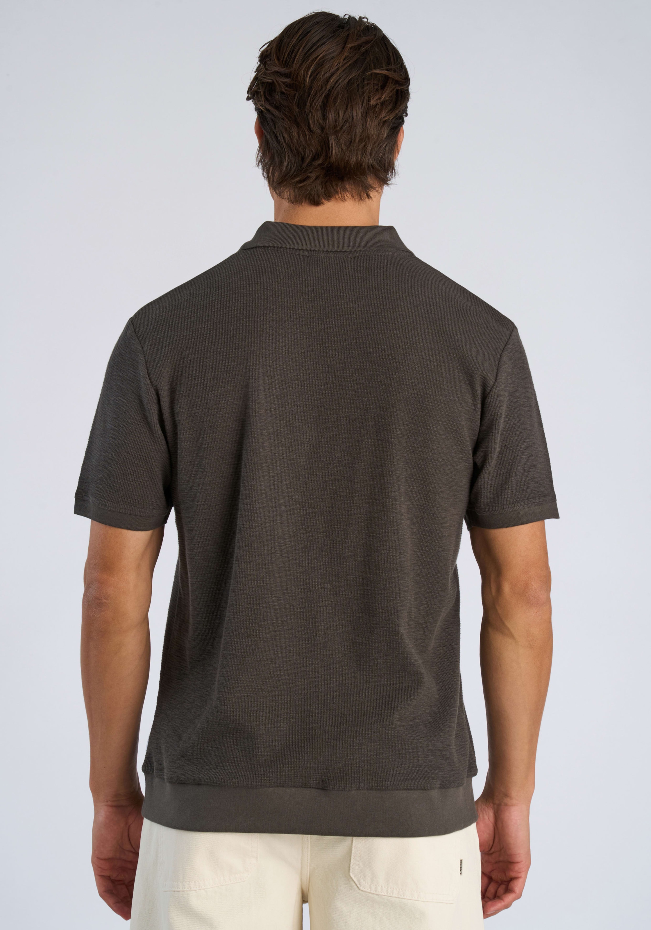 LINDBERGH Kurzarmshirt mit Polokragen