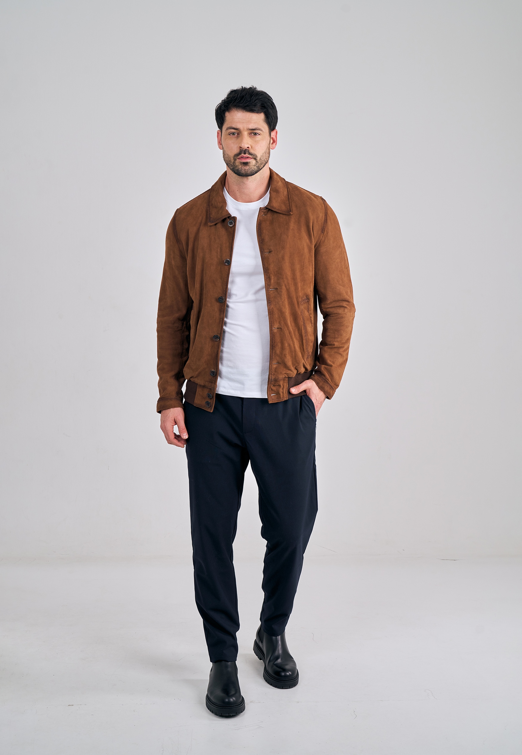Freaky Nation Lederjacke »Ruston-FN«