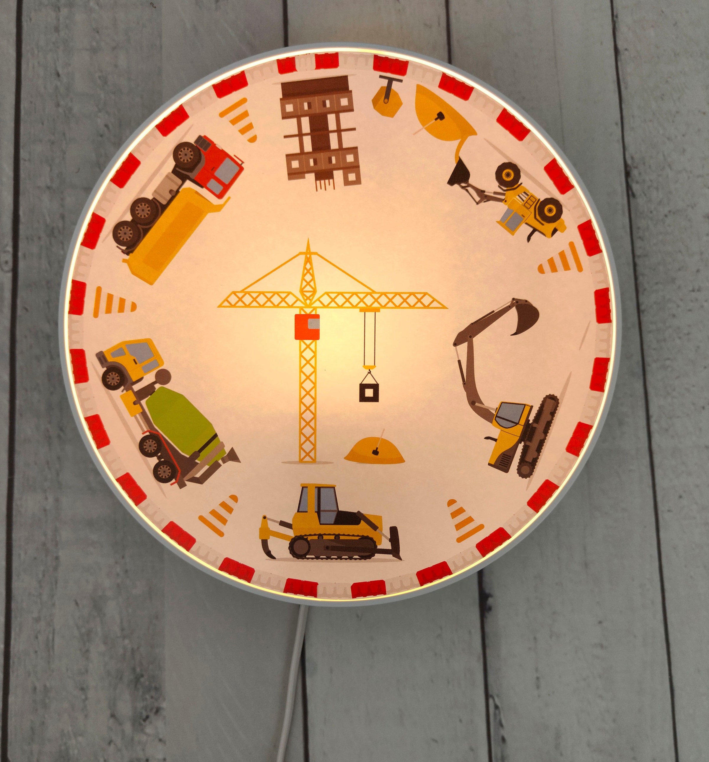 niermann Wandleuchte »Baustelle« E14 1 Stk. bruchsicheres Gehäuse