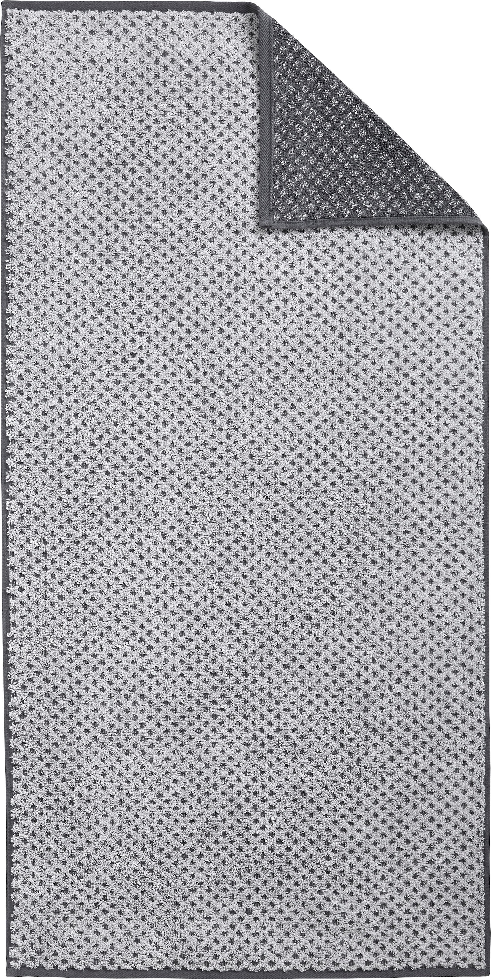 Dyckhoff Handtuch Set »Golden Shades Rhombus« 3 Stk. Walkfrottier 2 Handtücher (50x100 cm), 1 Badetuch (70x140 cm)