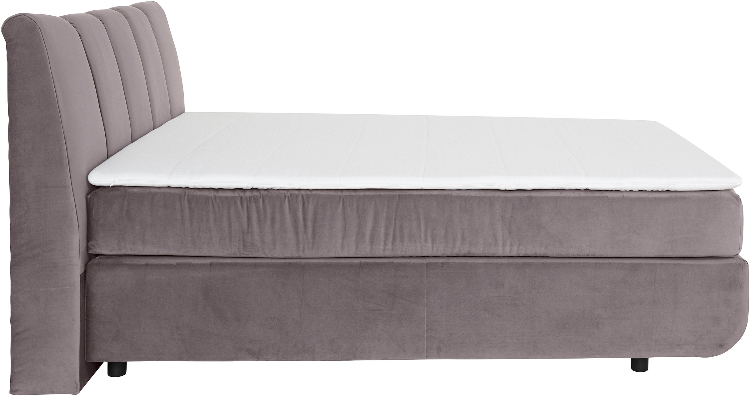 Home affaire Boxspringbett »Océane« Bodenfrei- wirkt freischwebend, verschiedene Härtegrade (auch H4)