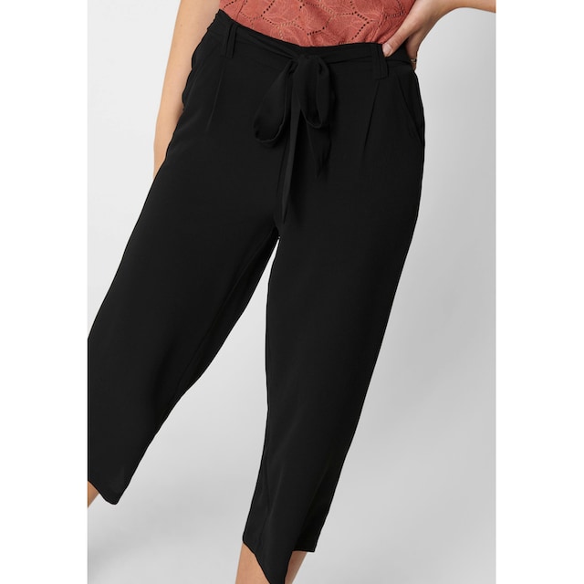 ONLY Palazzohose »ONLWINNER PALAZZO CULOTTE PANT NOOS PTM«, in uni oder  gestreiftem Design bei OTTO