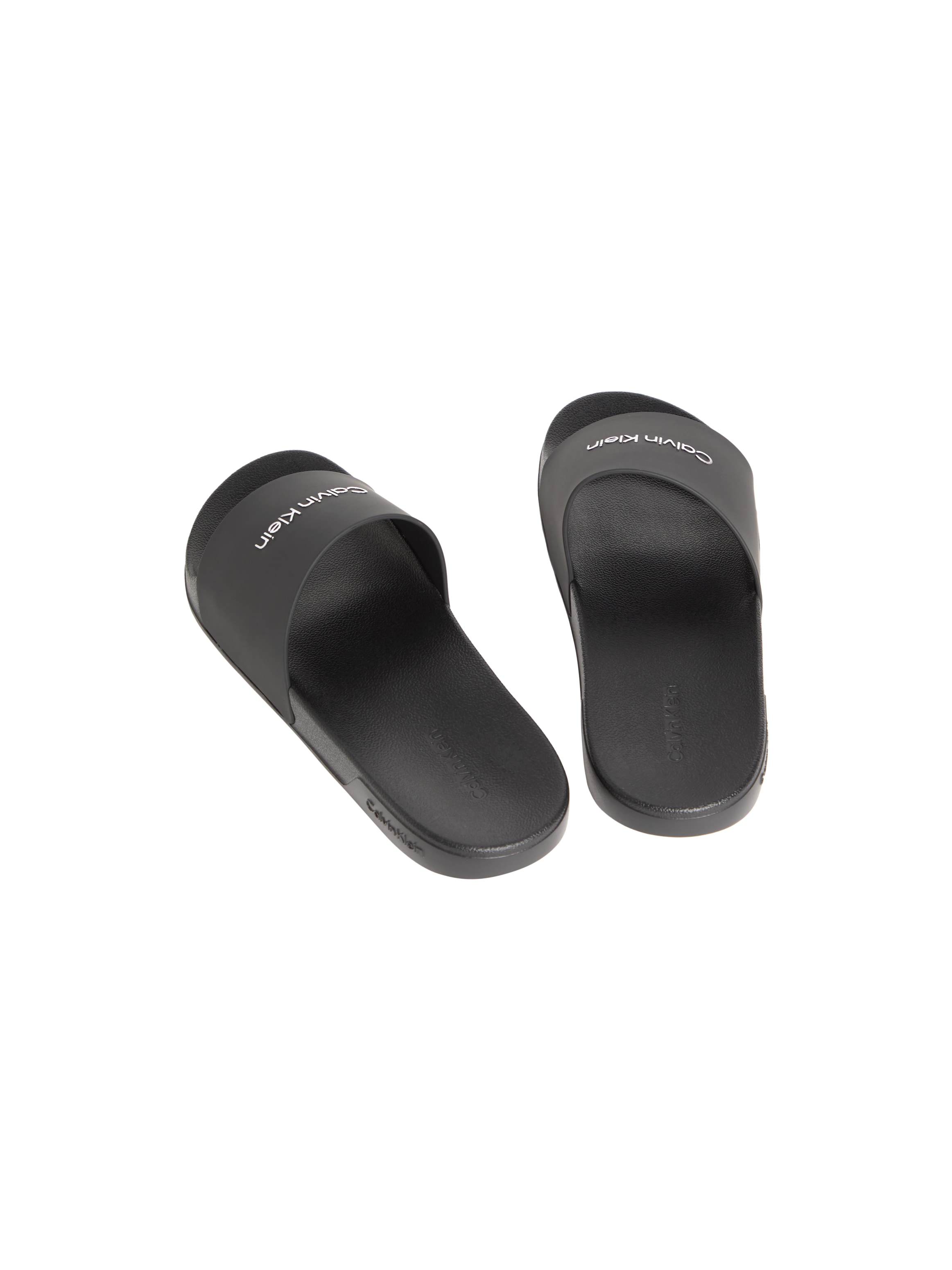 Calvin Klein Badepantolette »ESS SLIDE MONOBRAND CV«  Strandschuh, Pool Slides, Flat, Sommerschuh, Pantolette mit Logo