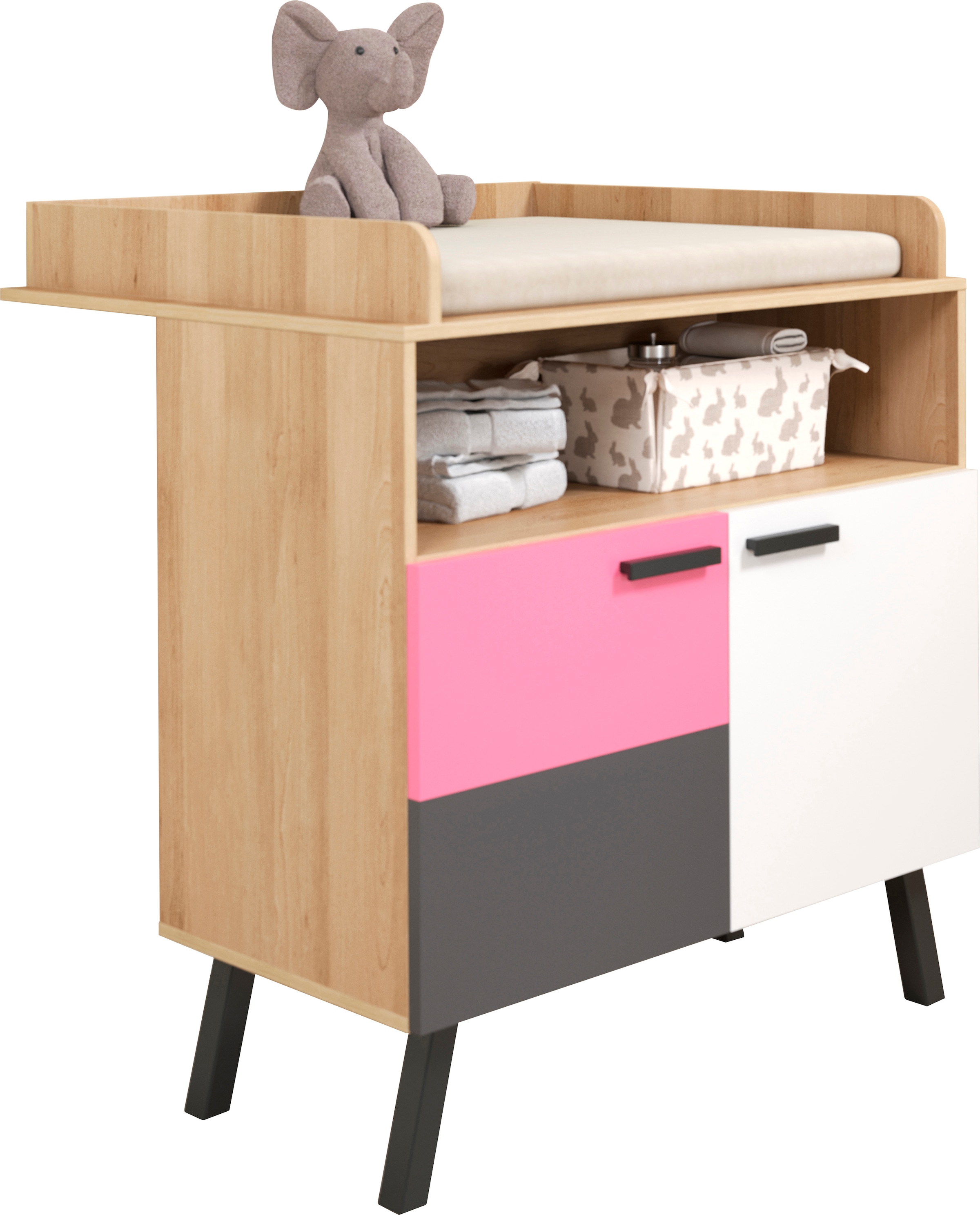 trendteam Babymöbel-Set »Mats«, (2 tlg.), neutrales Design