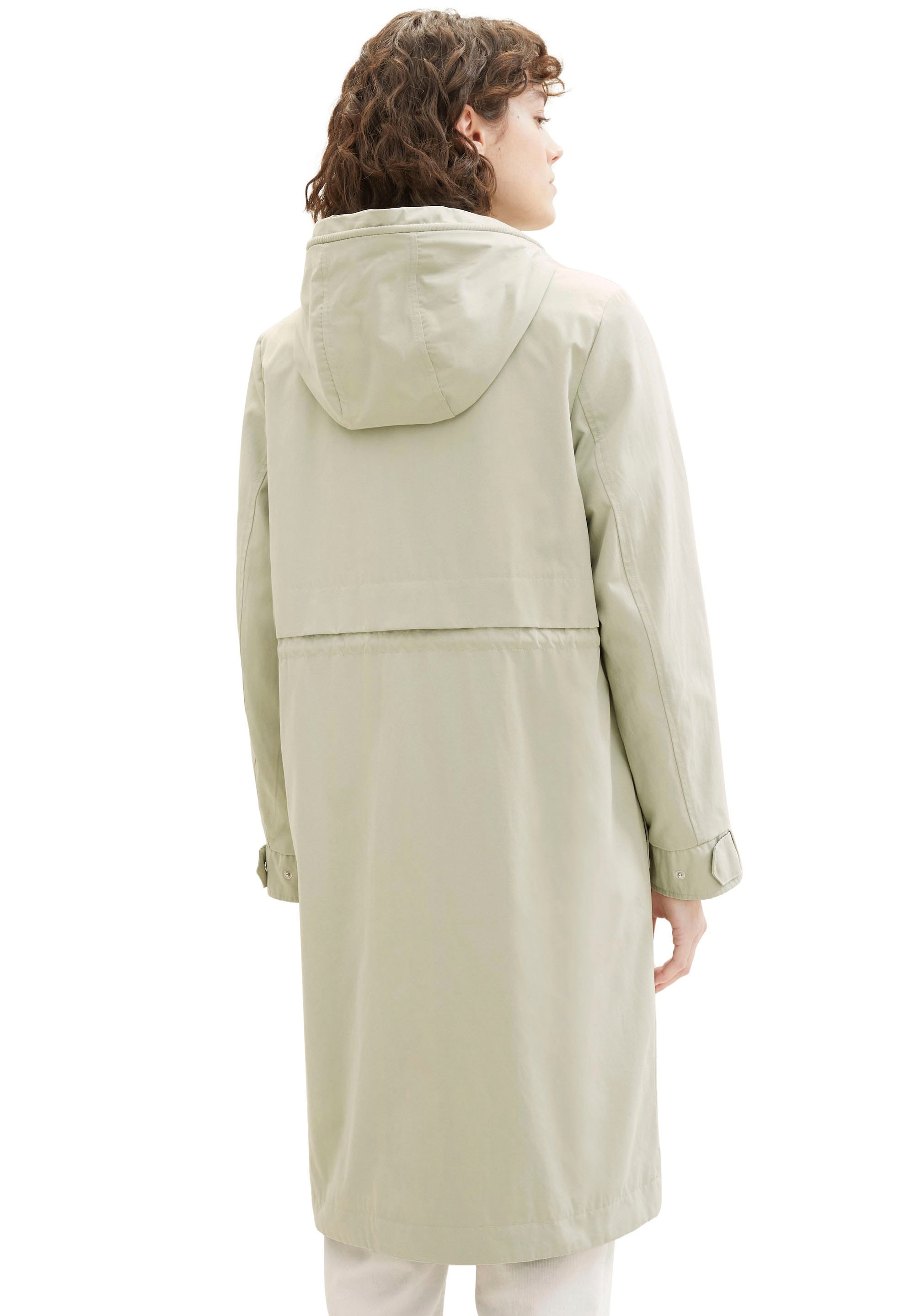 TOM TAILOR Parka, mit Kapuze, mit Brusttaschen