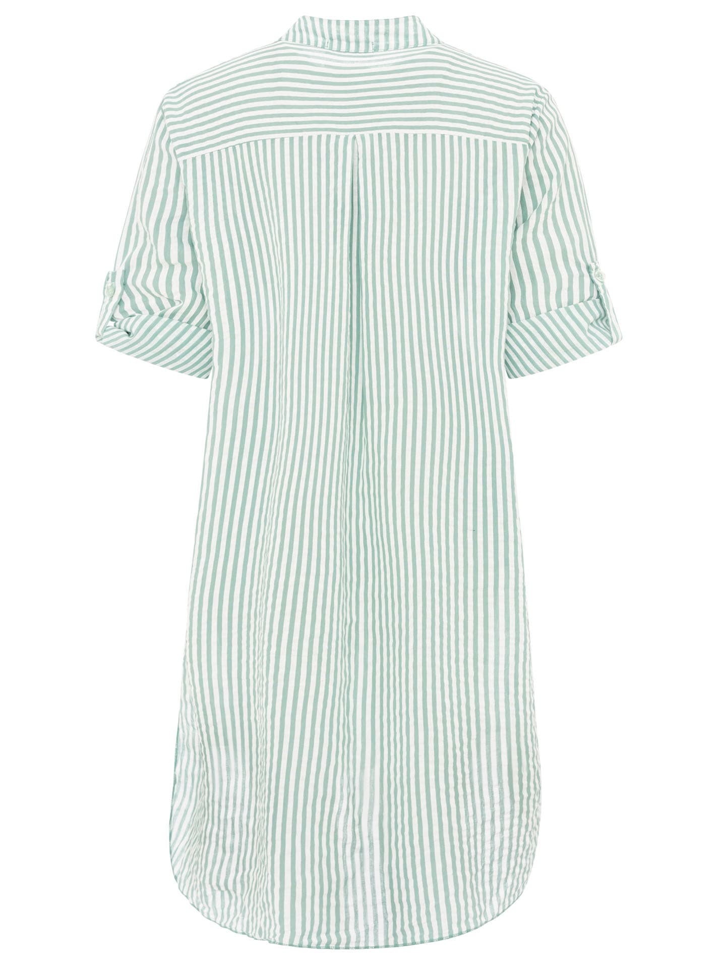 Zwillingsherz Longbluse »"Kida"« One Size, Streifen, Knopfleiste, Brusttaschen, 3/4-Arm