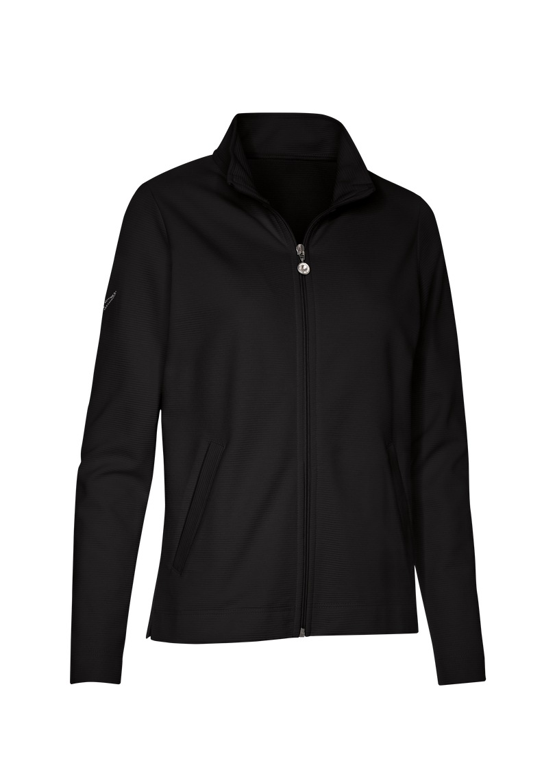 Trigema Sweatjacke »TRIGEMA Jacke mit funkelnden Strass-Steinen«