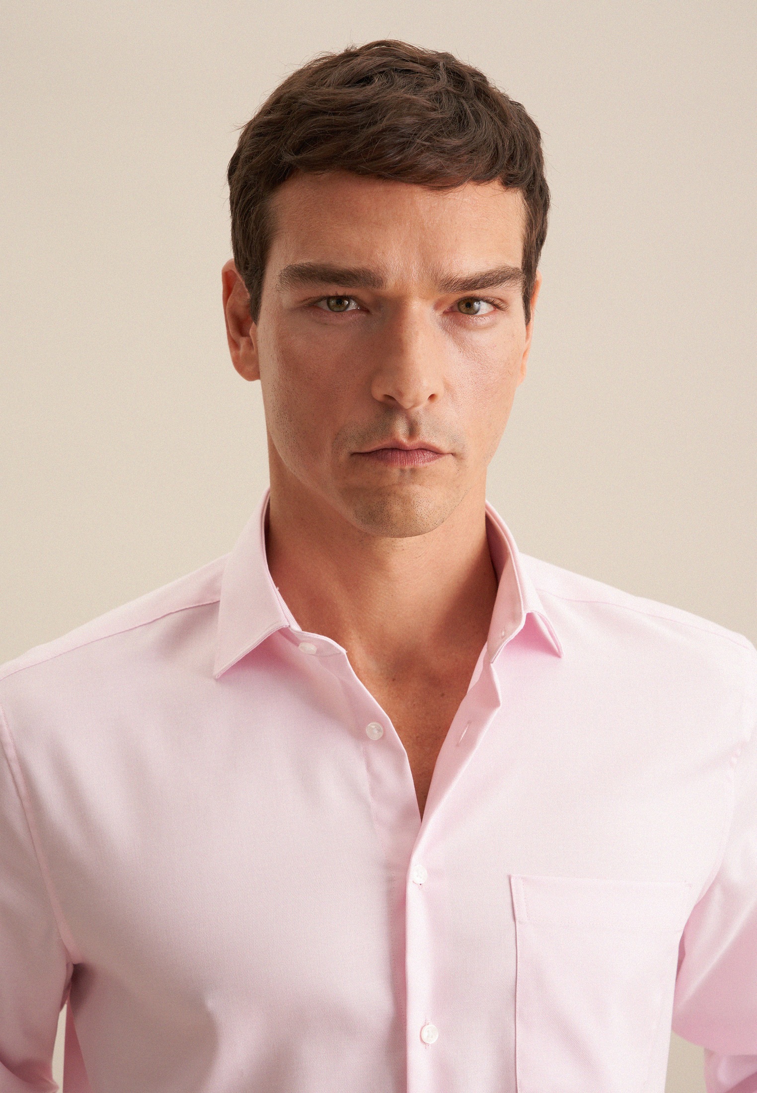 seidensticker Businesshemd »Schwarze Rose« Shaped 1/1 Extra lang Kentkragen Uni