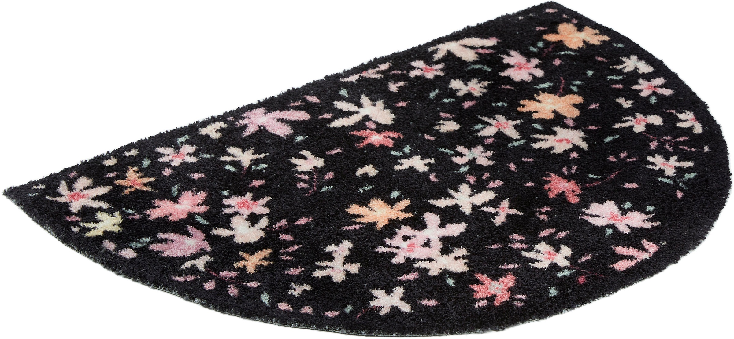 ASTRA Fußmatte »Pure&Soft 012«, halbrund, 7 mm Höhe, Sauberlaufmatte, weiche Oberfläche, waschbar, rutschfest
