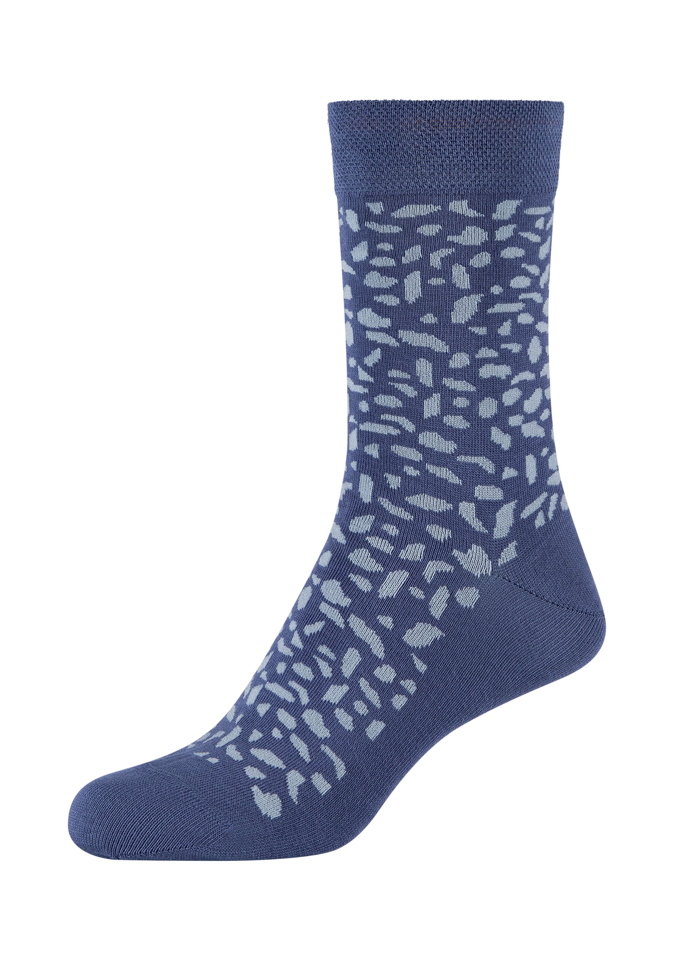 Camano Langsocken, (4er Pack), mit attraktivem Musterdesign