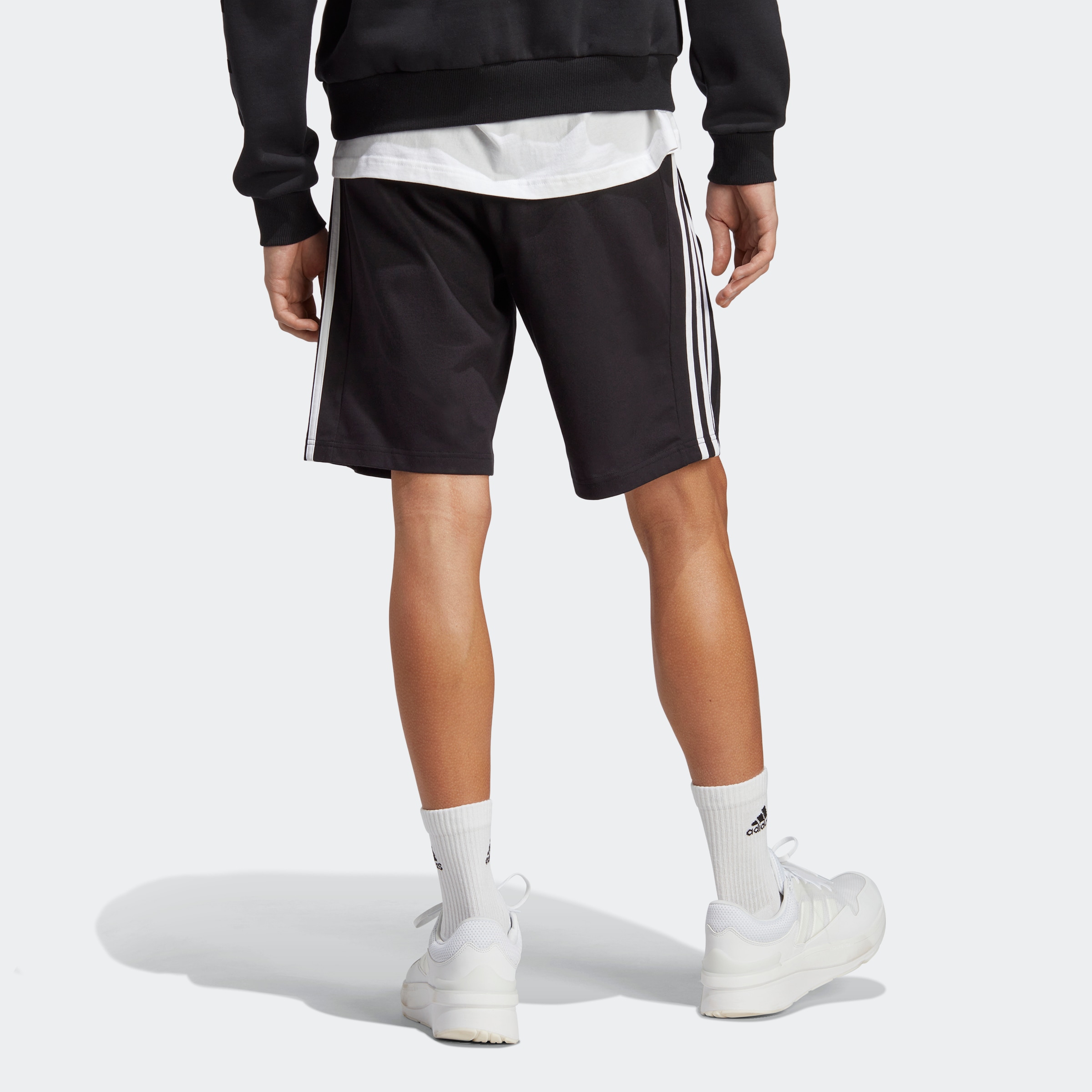adidas Sportswear Shorts »ESSENTIALS SINGLE JERSEY 3-STREIFEN«, (1 tlg.)  online shoppen bei OTTO